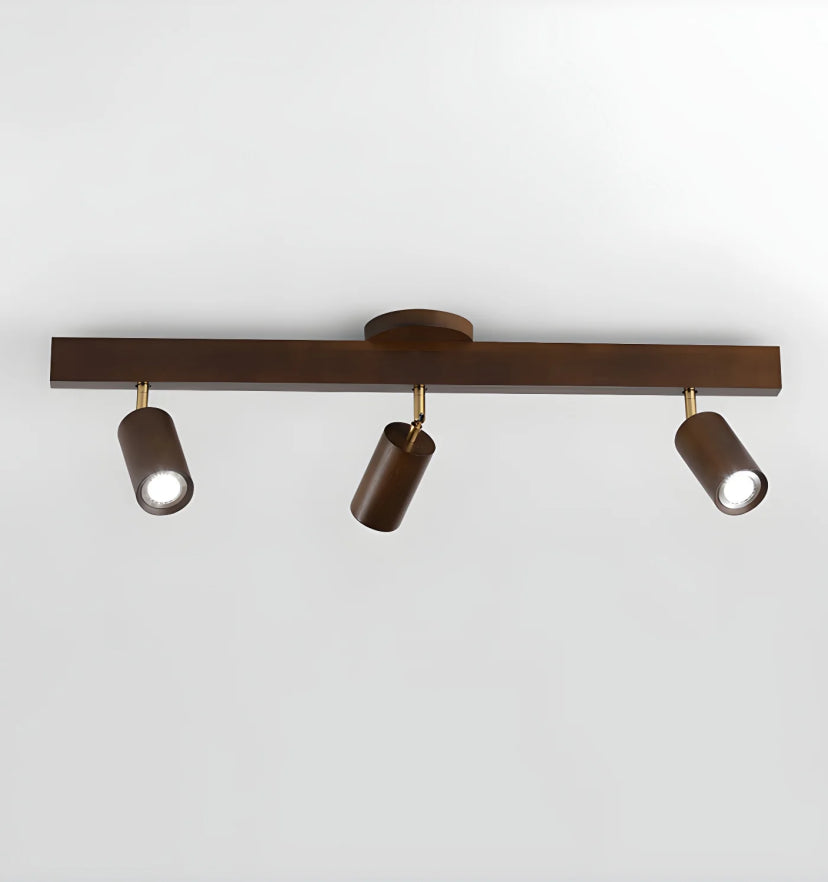 Natural Wood Beam Spotlight Light - Auraolight