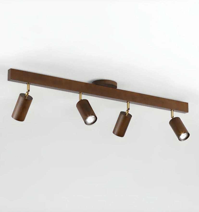 Natural Wood Beam Spotlight Light - Auraolight