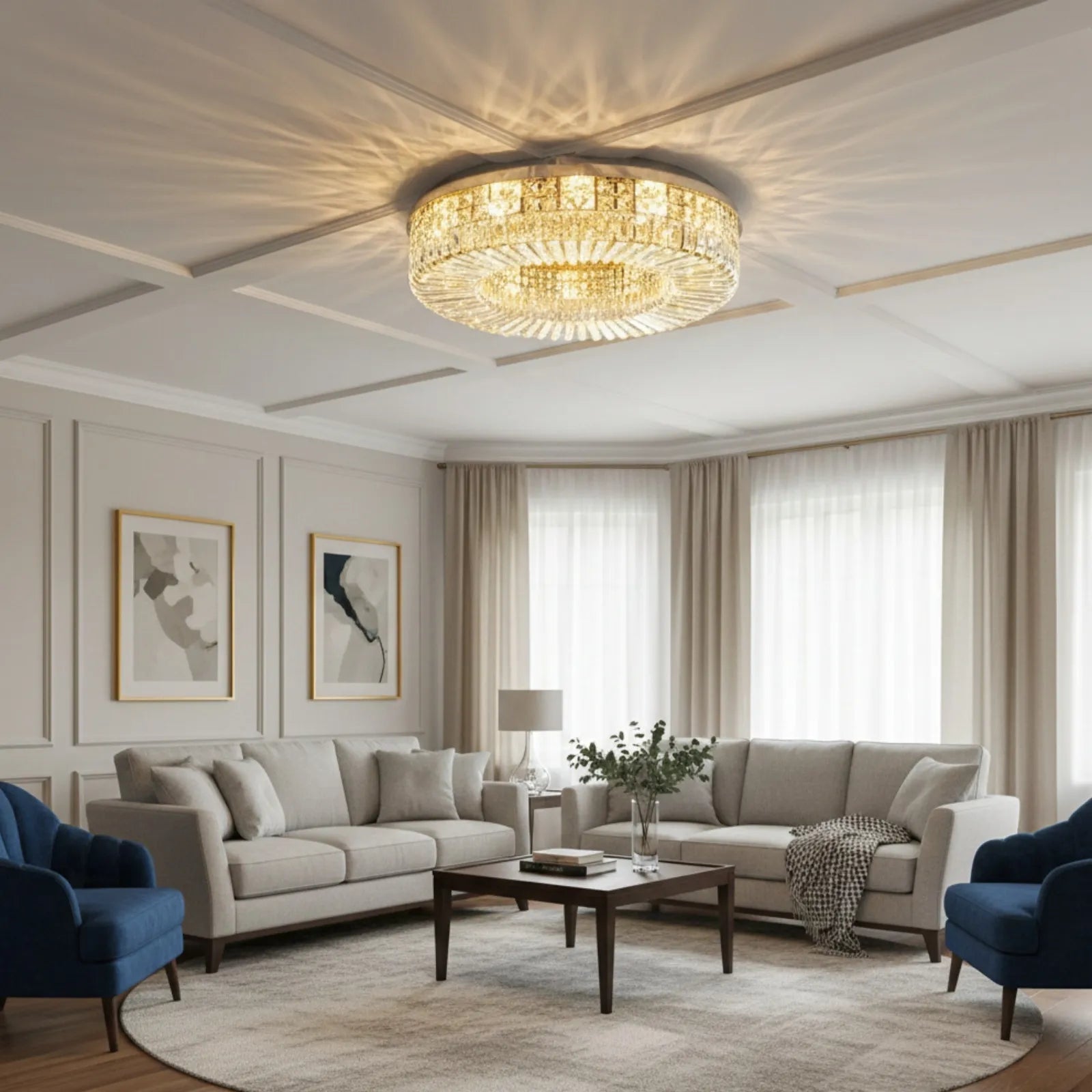 Royal Ring Ceiling Light