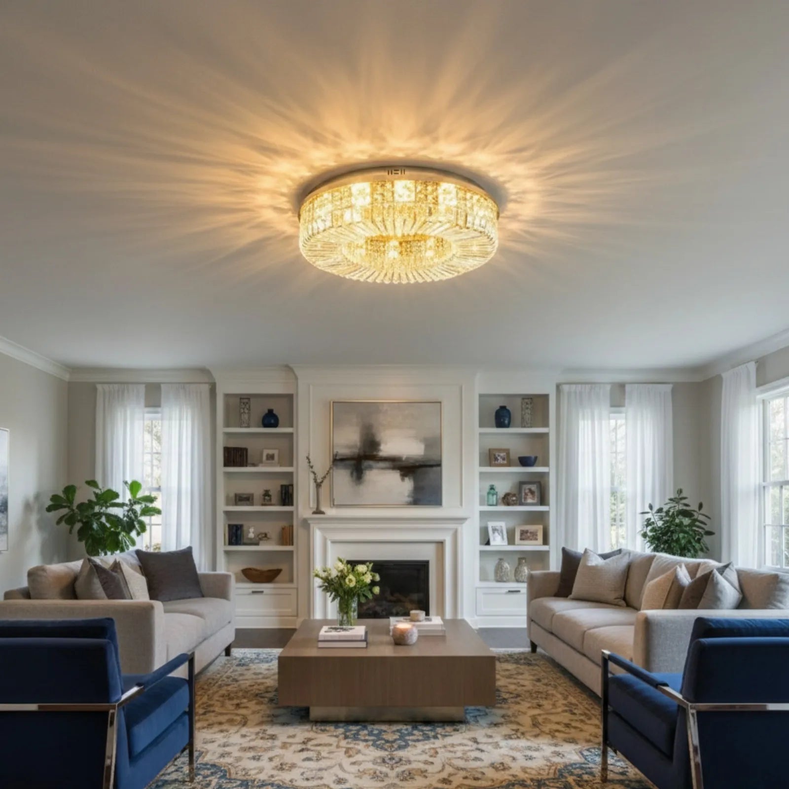Royal Ring Ceiling Light