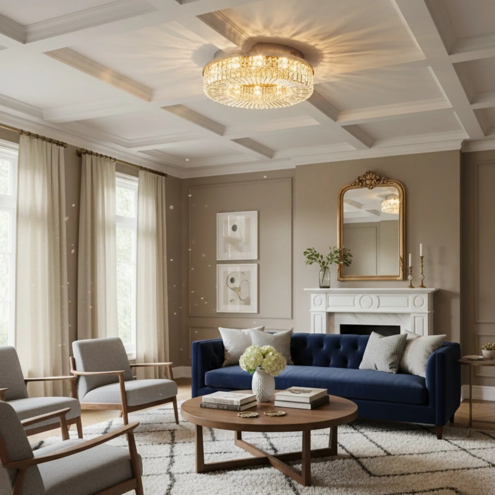 Royal Ring Ceiling Light