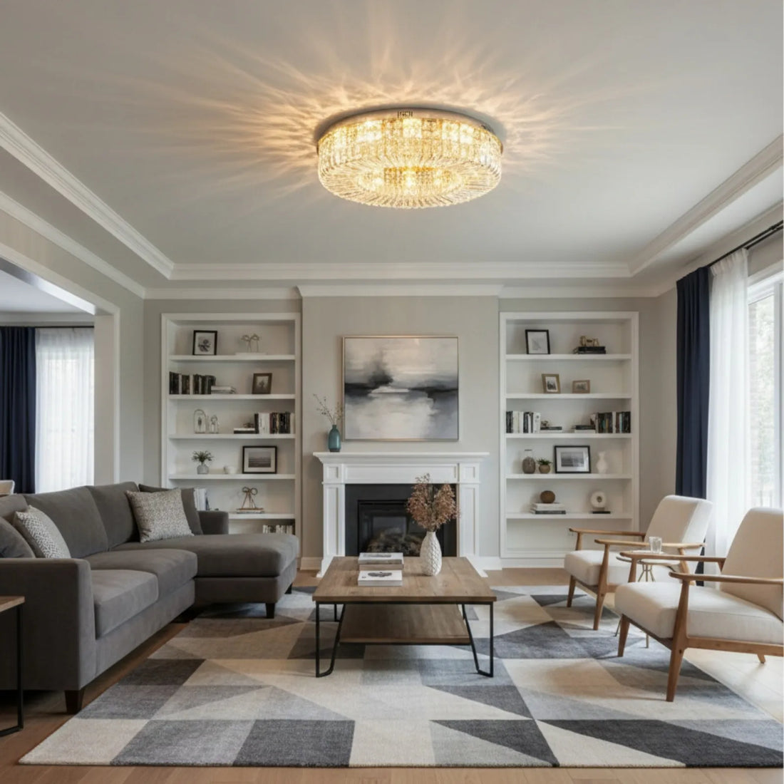 Royal Ring Ceiling Light - Auraolight