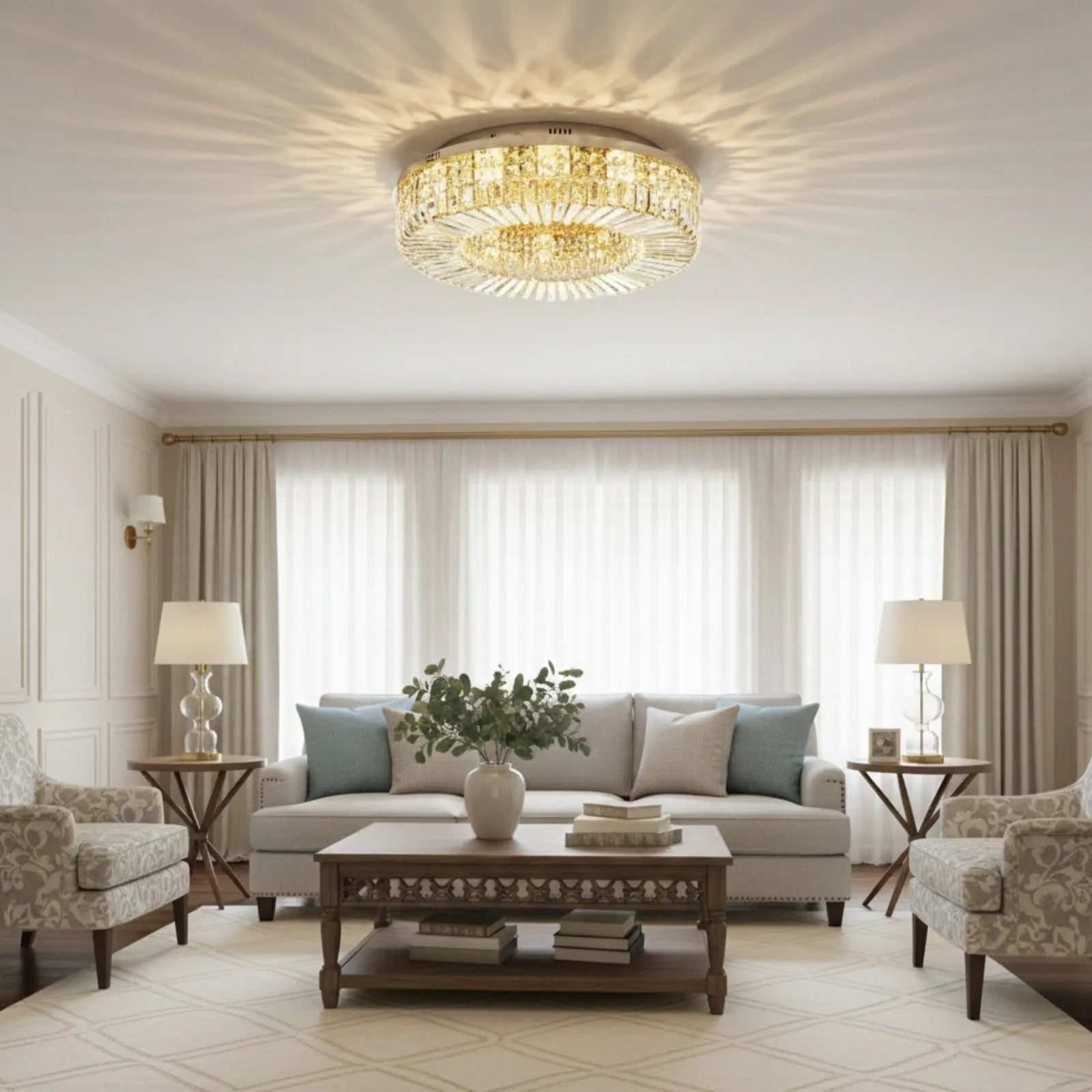 Royal Ring Ceiling Light