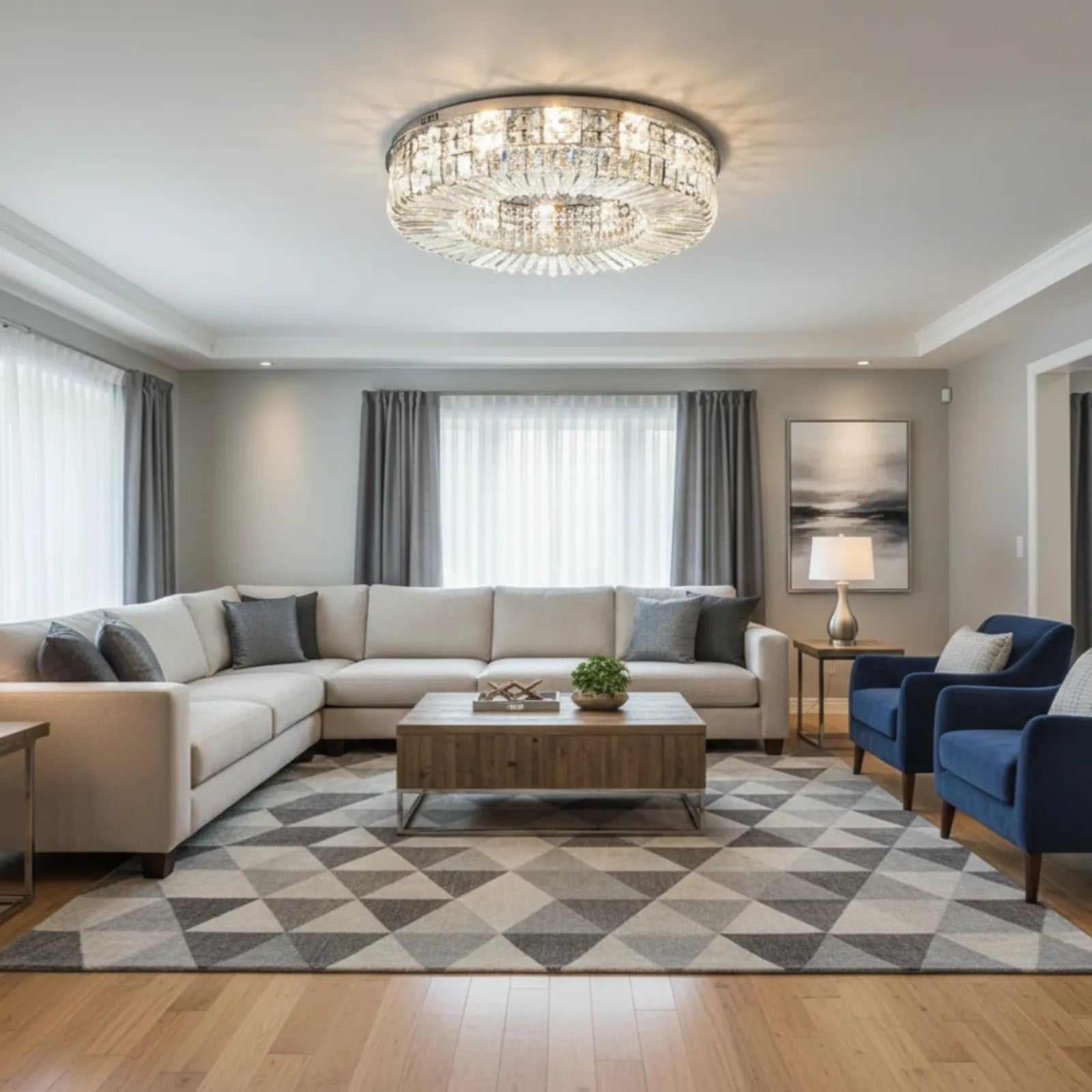 Royal Ring Ceiling Light