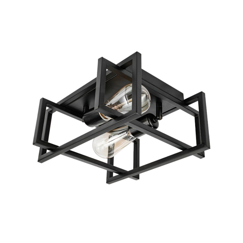 Square Iron Ceiling Light - Auraolight