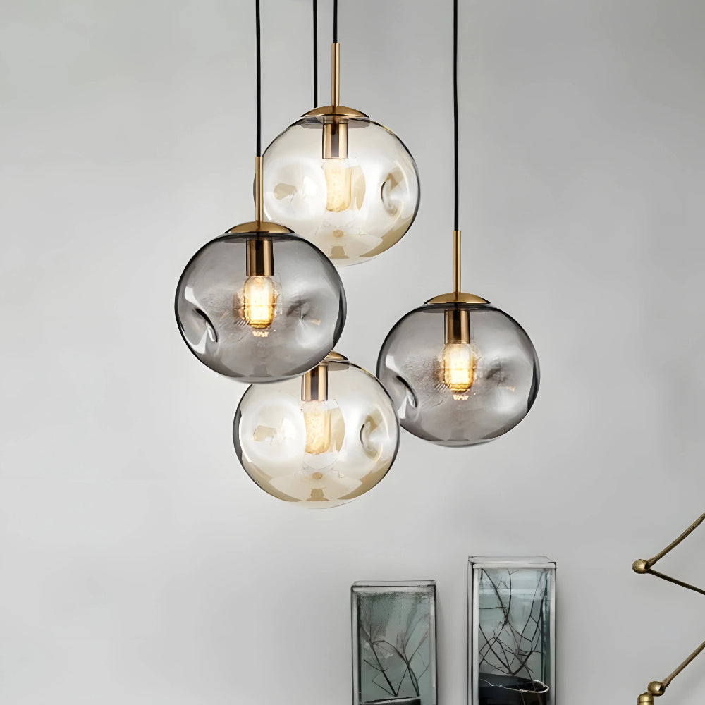 Tulise Bubble Glass Pendant Light - Auraolight