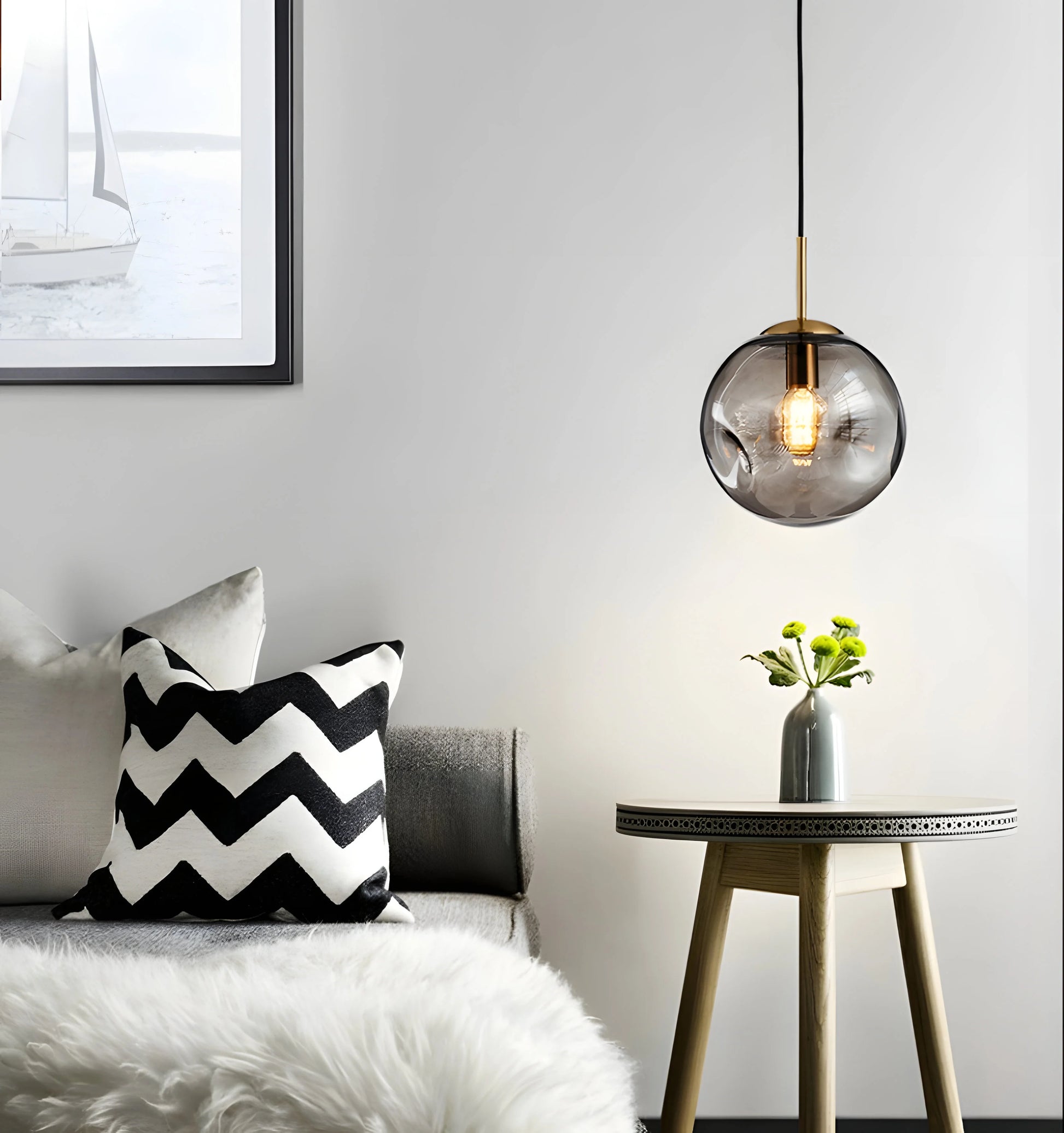 Tulise Bubble Glass Pendant Light - Auraolight