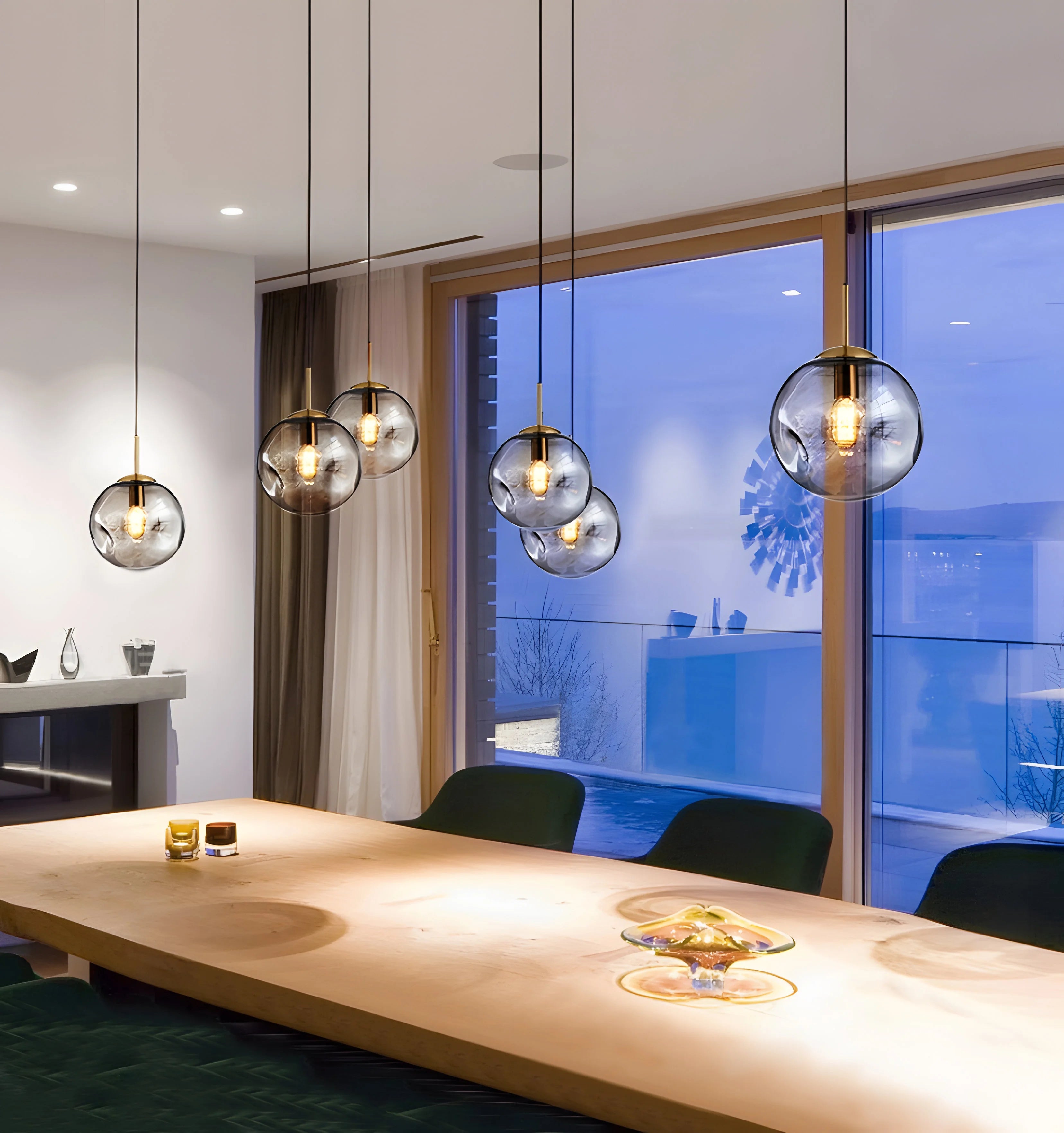 Tulise Bubble Glass Pendant Light - Auraolight