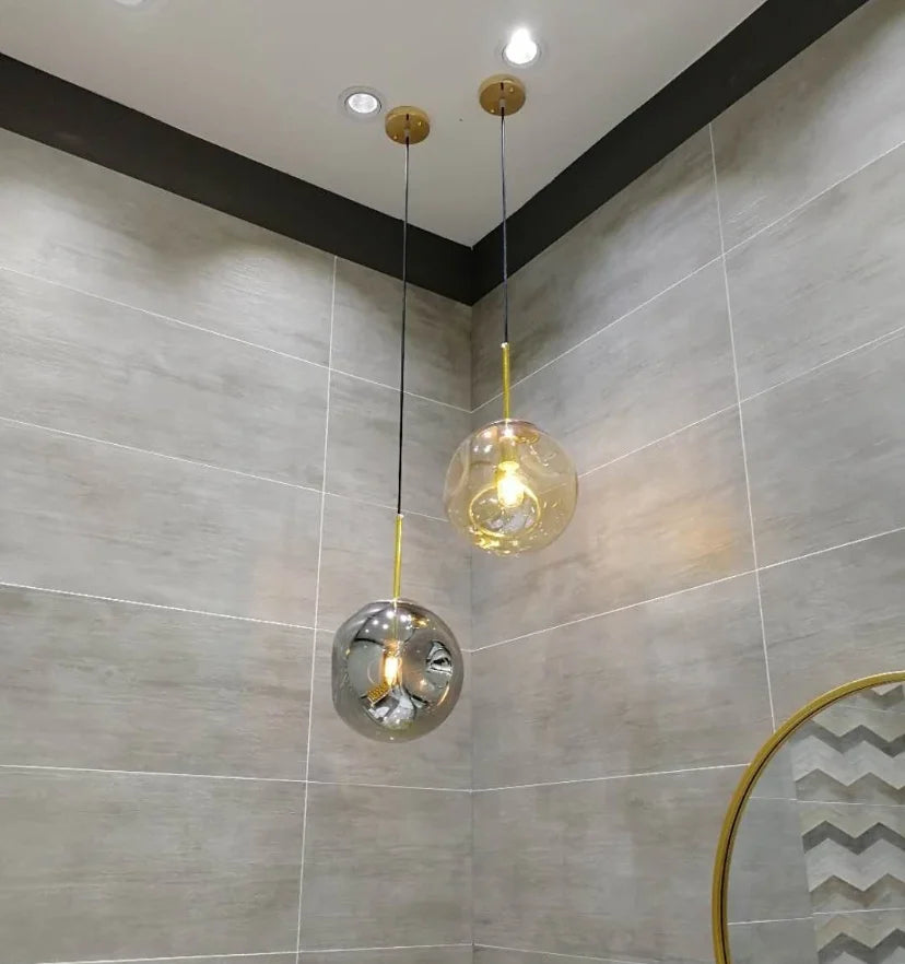 Tulise Bubble Glass Pendant Light - Auraolight