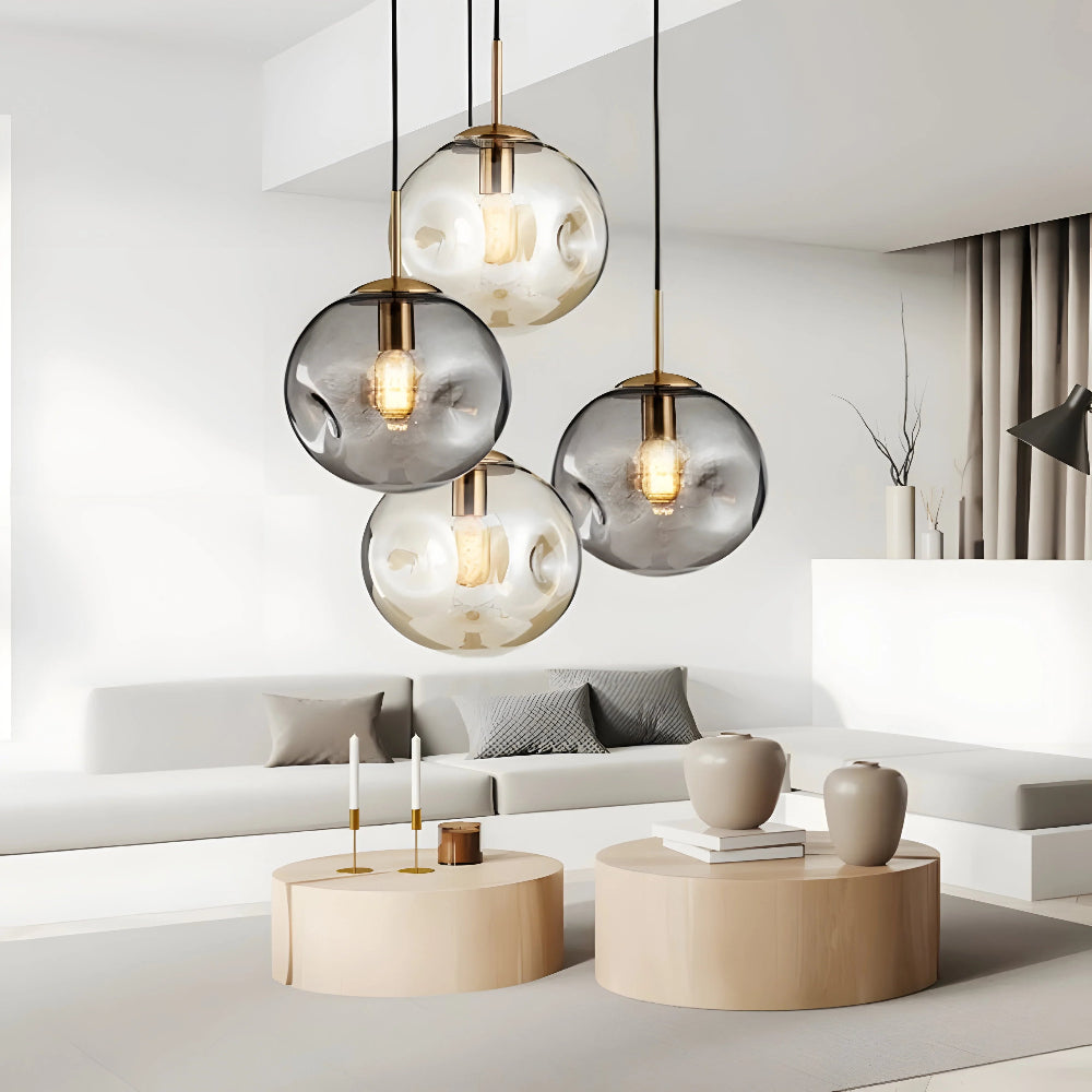 Tulise Bubble Glass Pendant Light - Auraolight