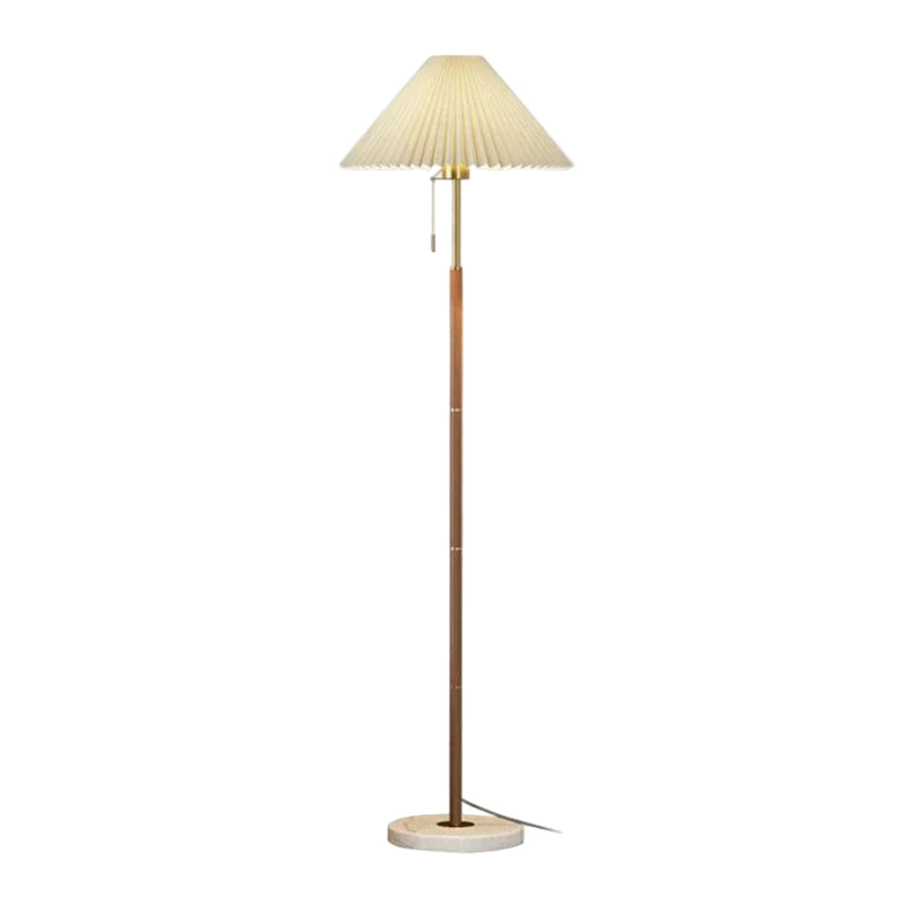 Vintage Pleated Floor Lamp - Auraolight