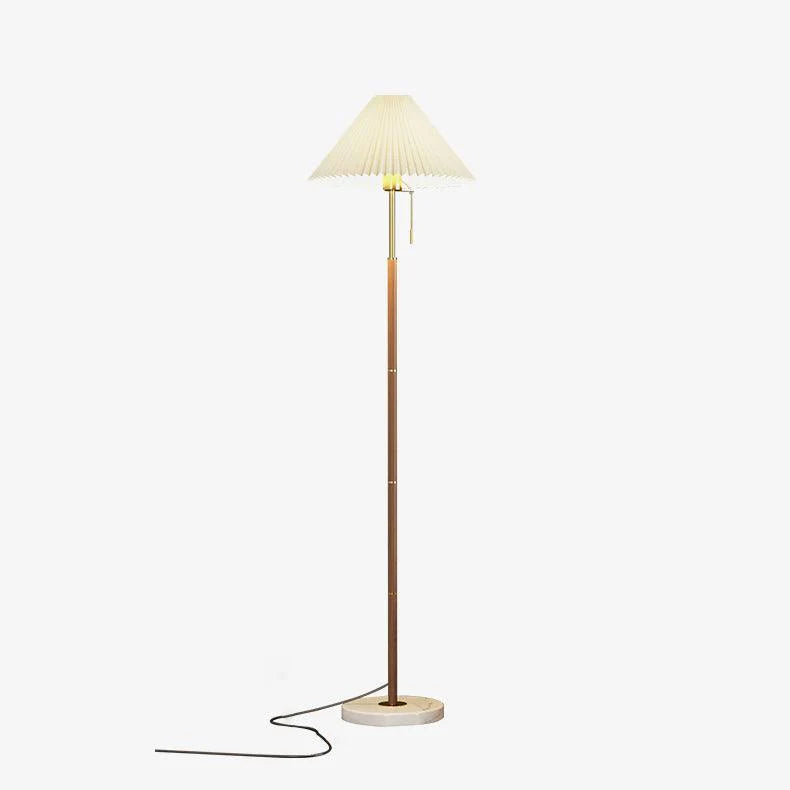 Vintage Pleated Floor Lamp - Auraolight