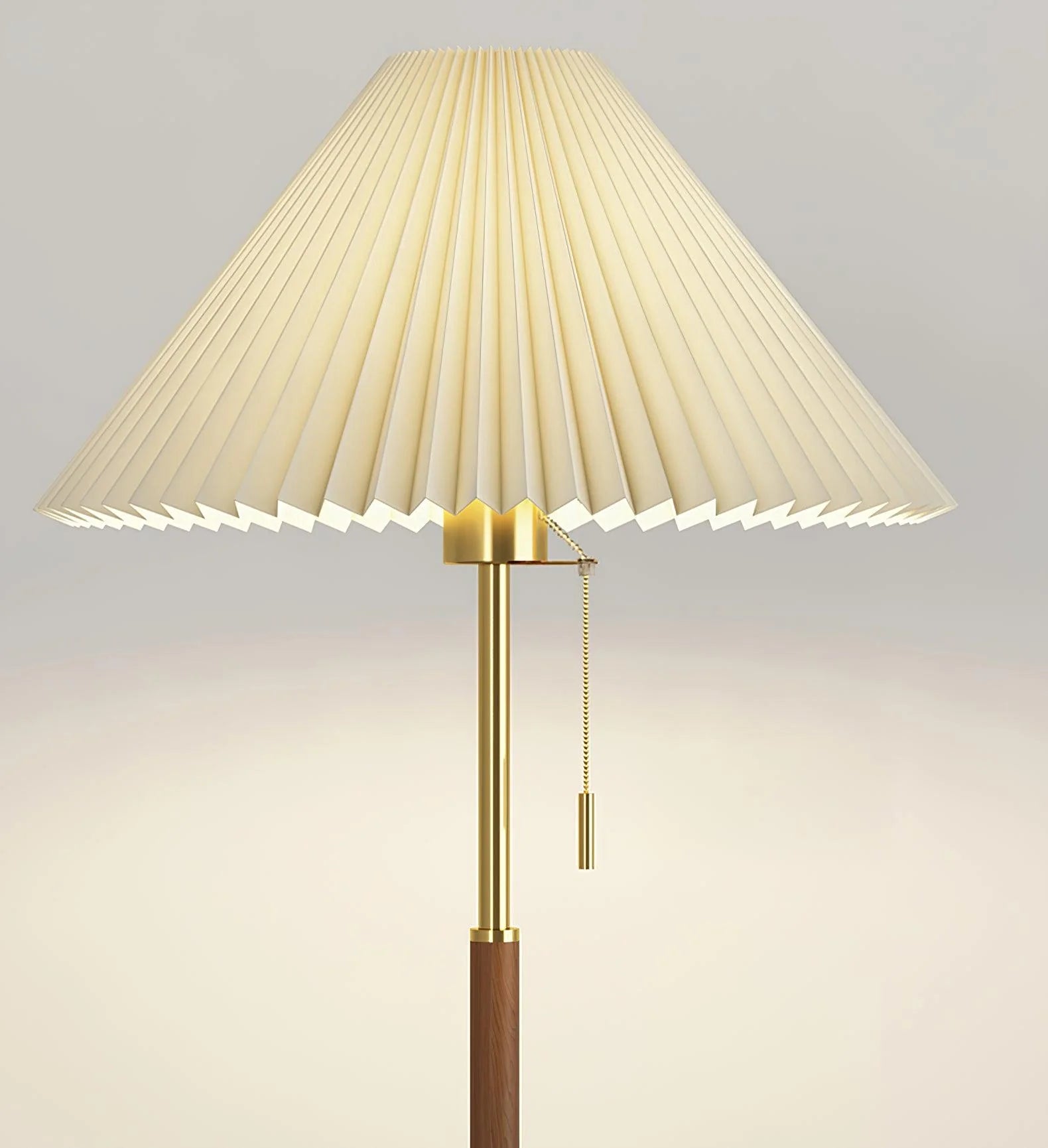 Vintage Pleated Floor Lamp - Auraolight