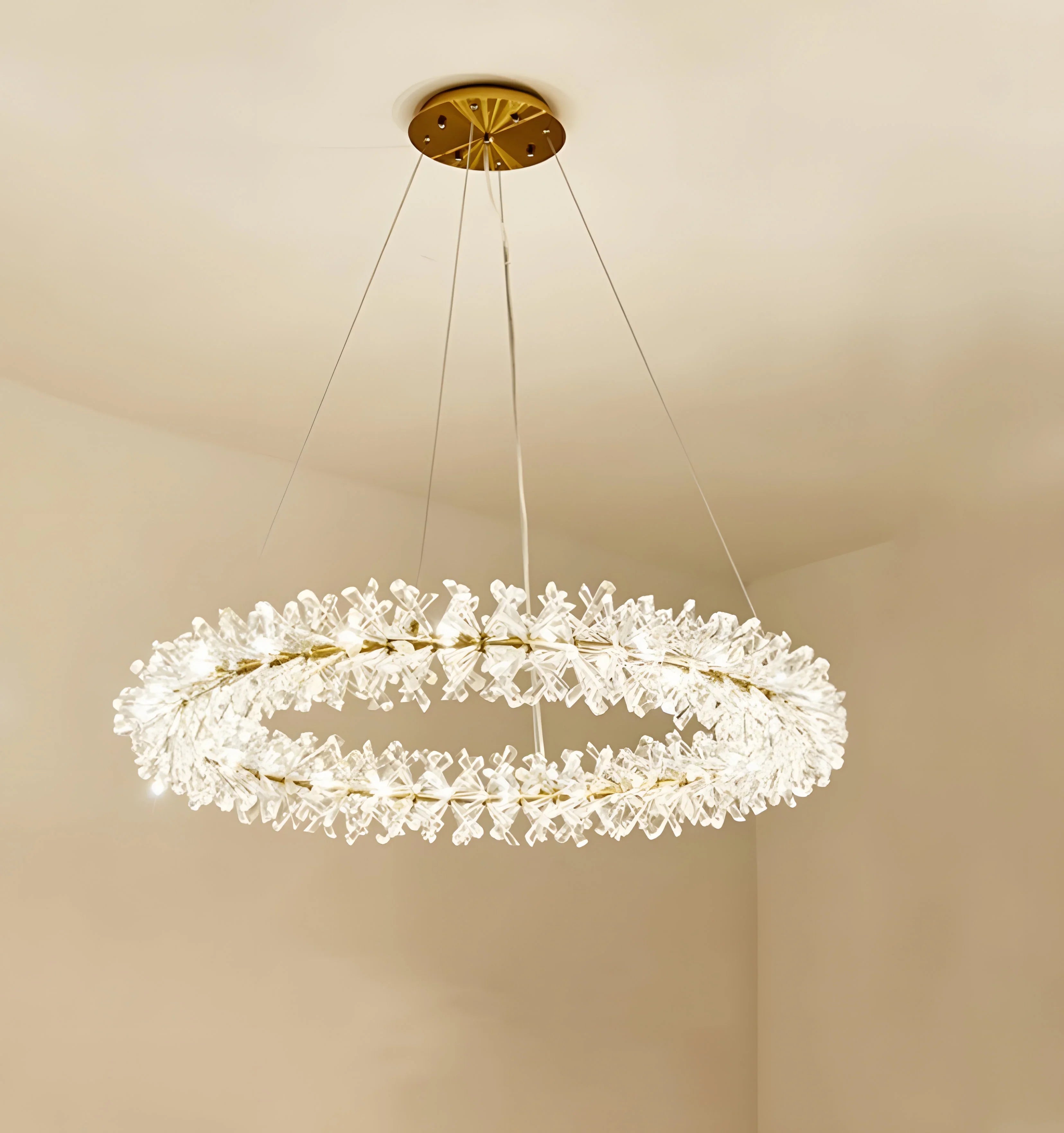 Anna Crystal Chandelier - Auraolight