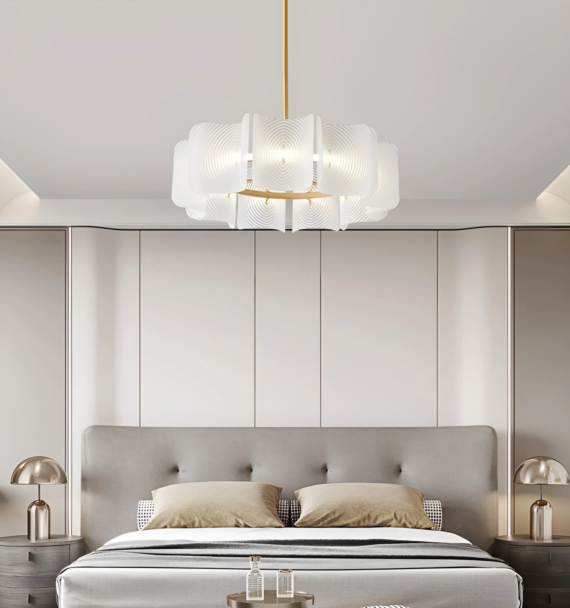 Carlos Ripple Chandelier - Auraolight