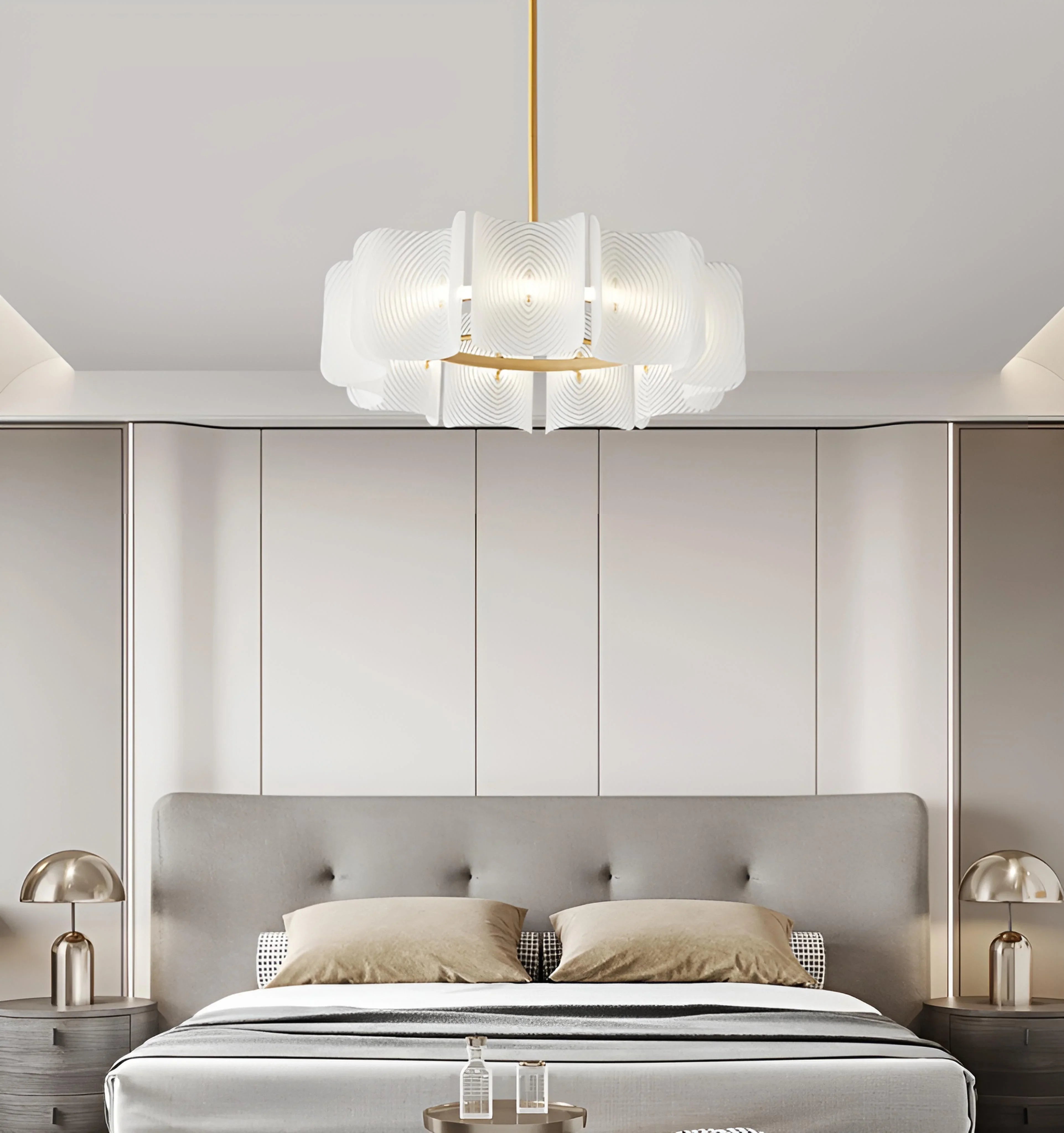 Carlos Ripple Chandelier - Auraolight