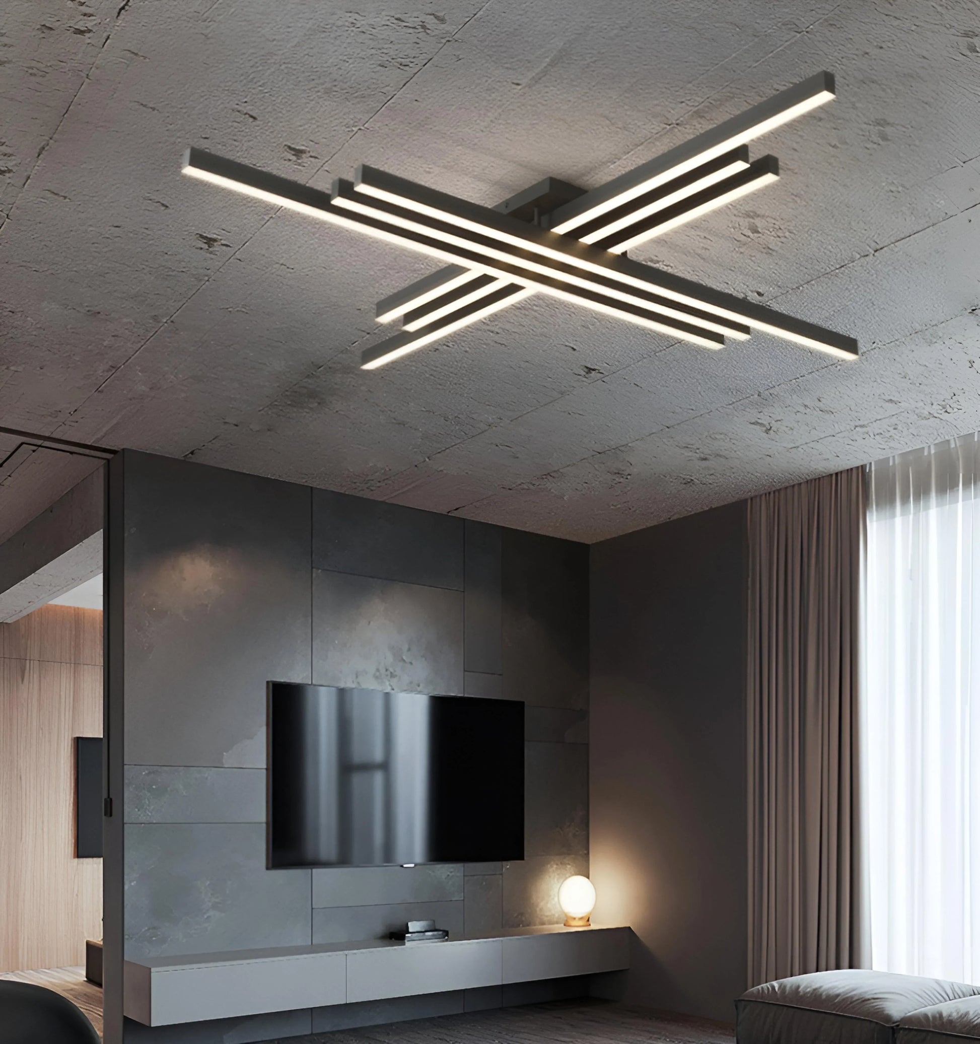 Cross Shape Ceiling Light - Auraolight