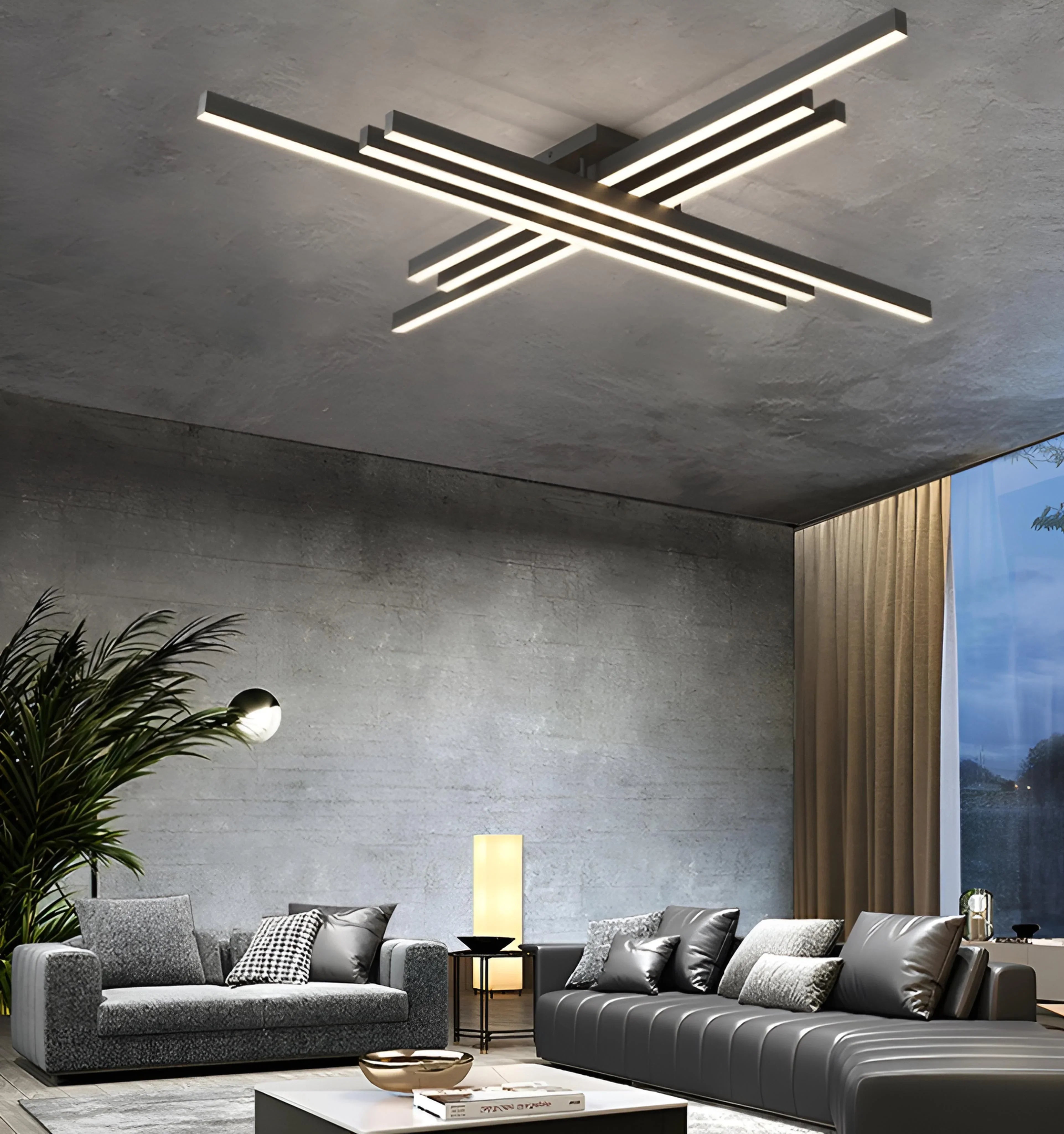 Cross Shape Ceiling Light - Auraolight