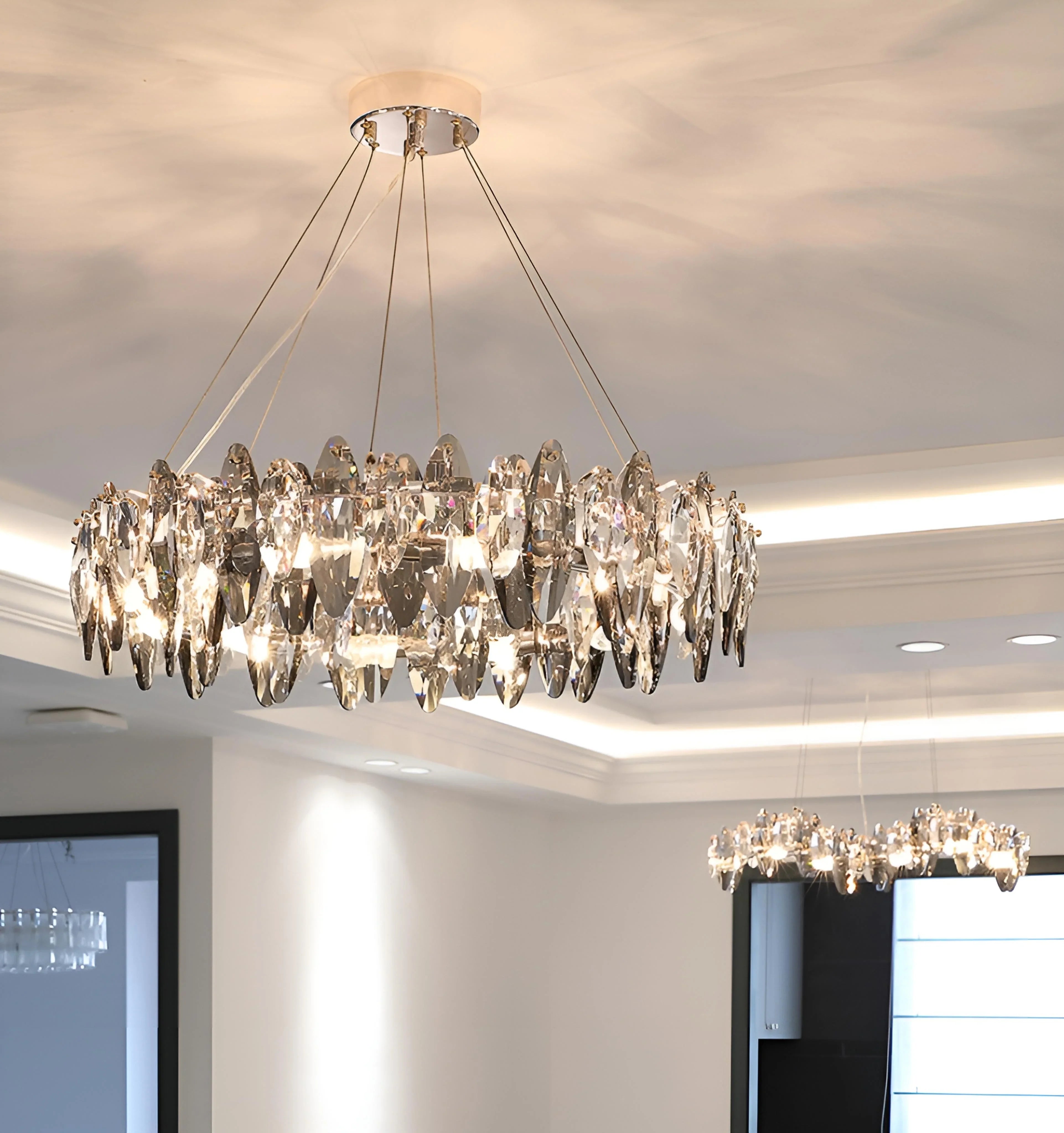 Jonas Crystal Chandelier - Auraolight