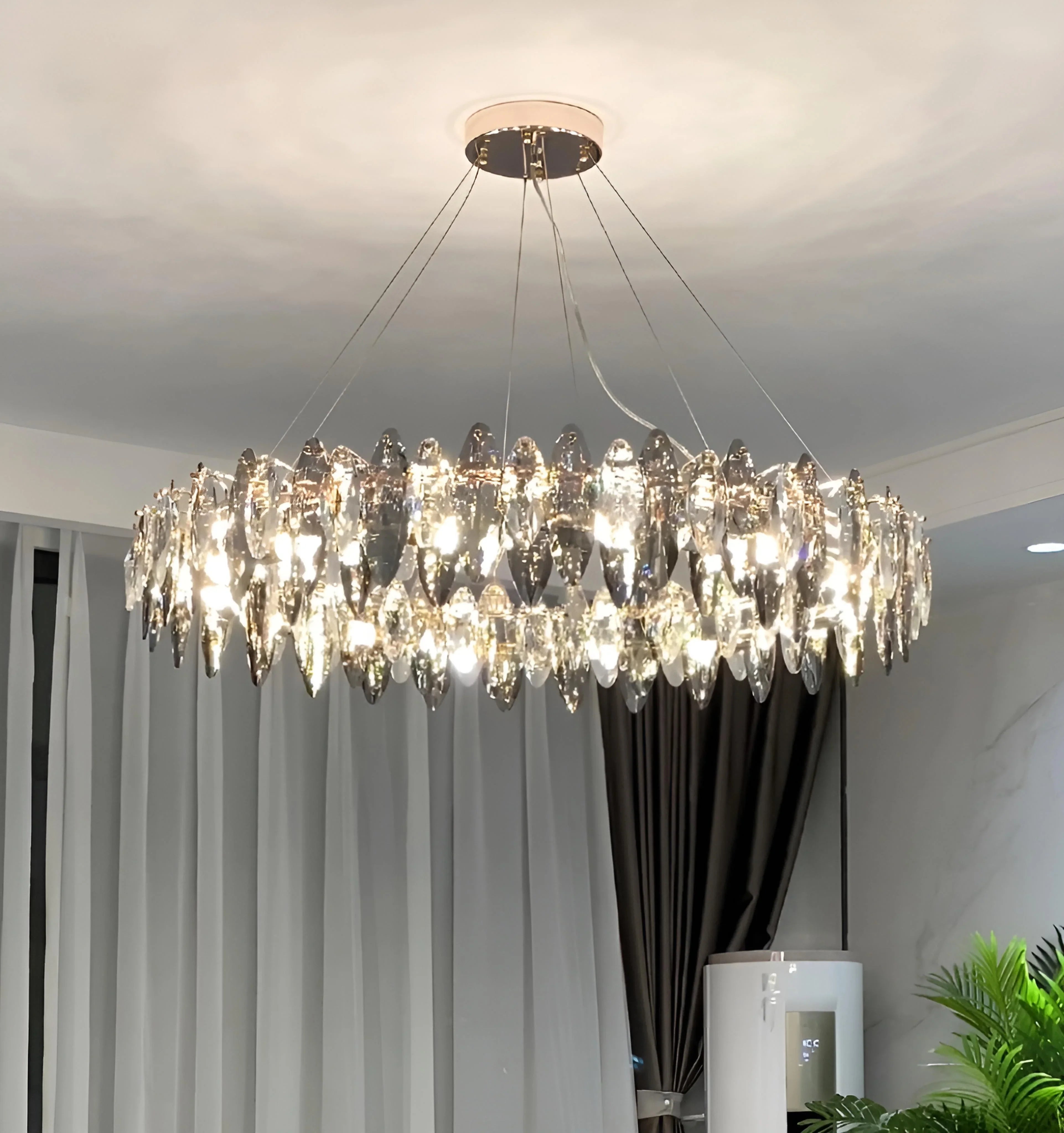 Jonas Crystal Chandelier - Auraolight