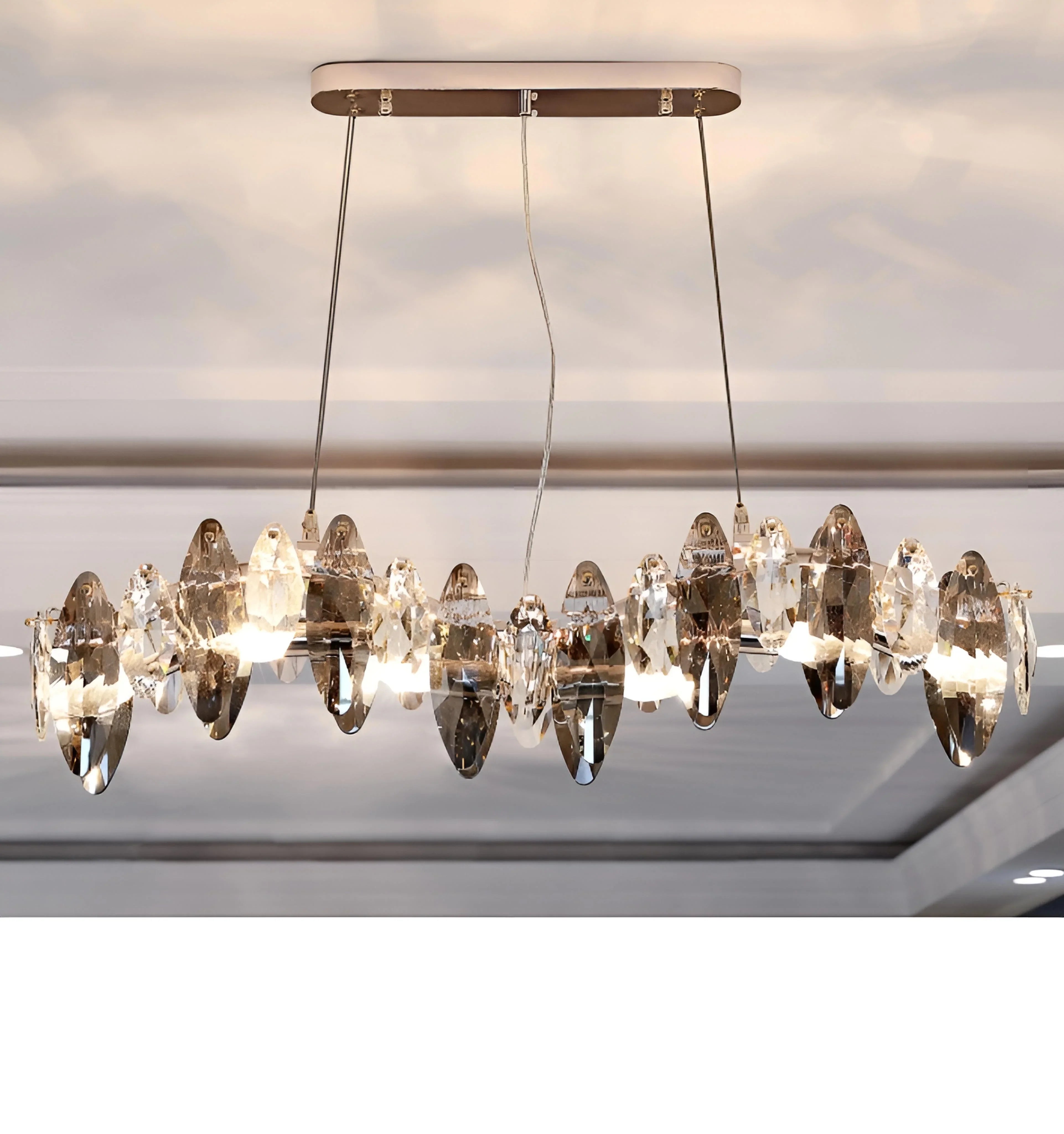 Jonas Crystal Chandelier - Auraolight