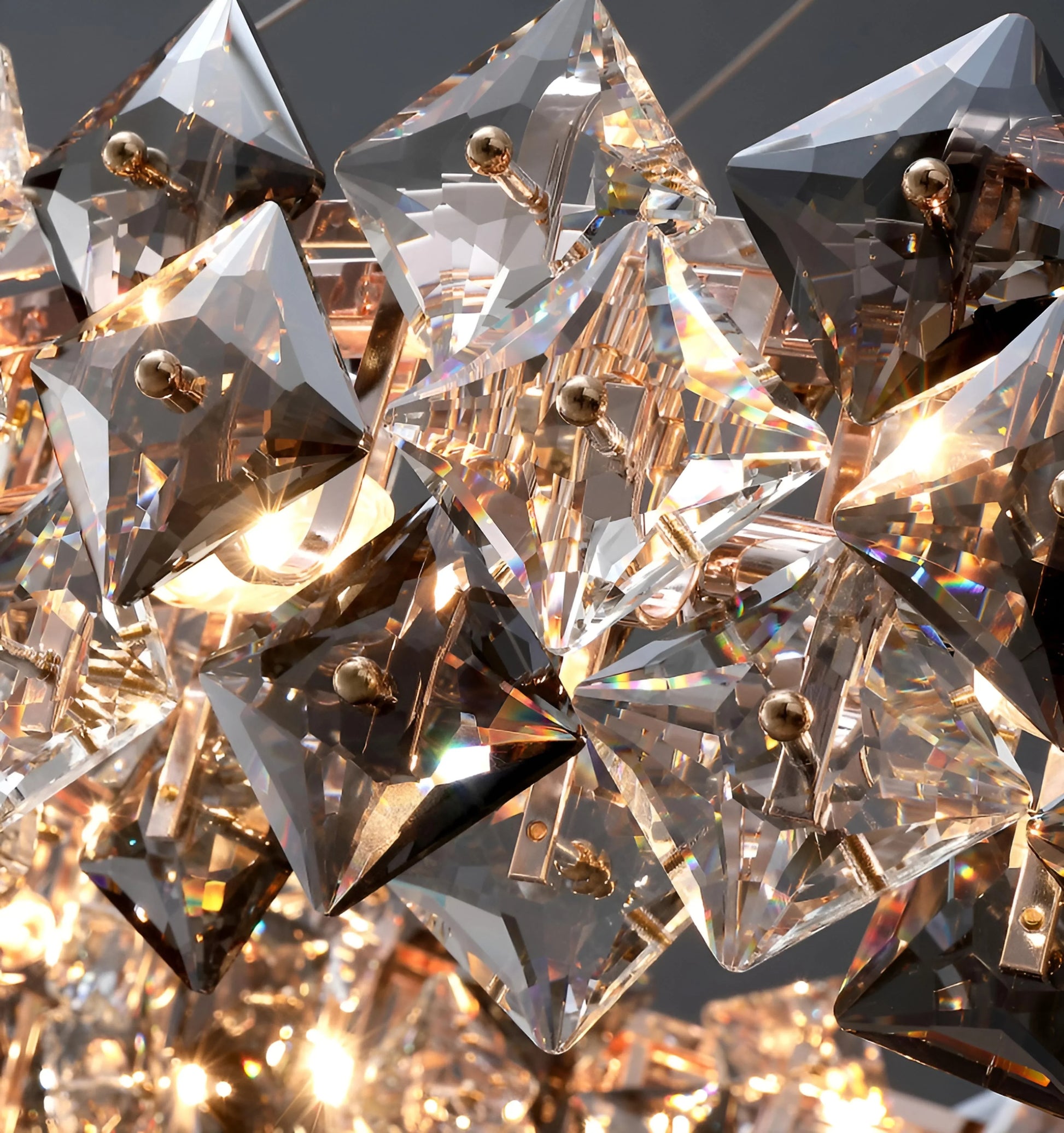 Jonas Scale Crystal Chandelier - Auraolight