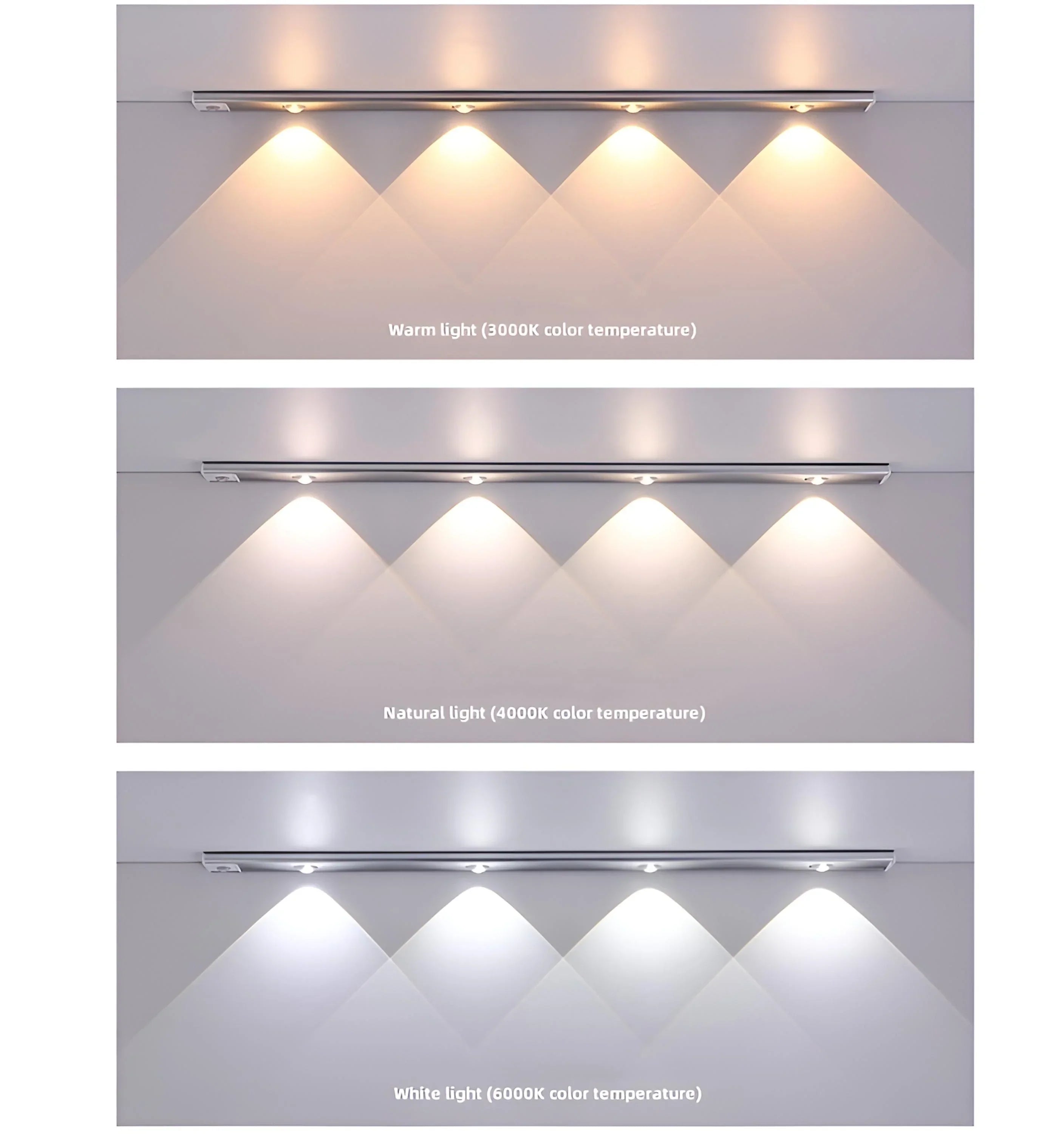 Motion Sensor Slim Cat Eye Light Bar - Auraolight