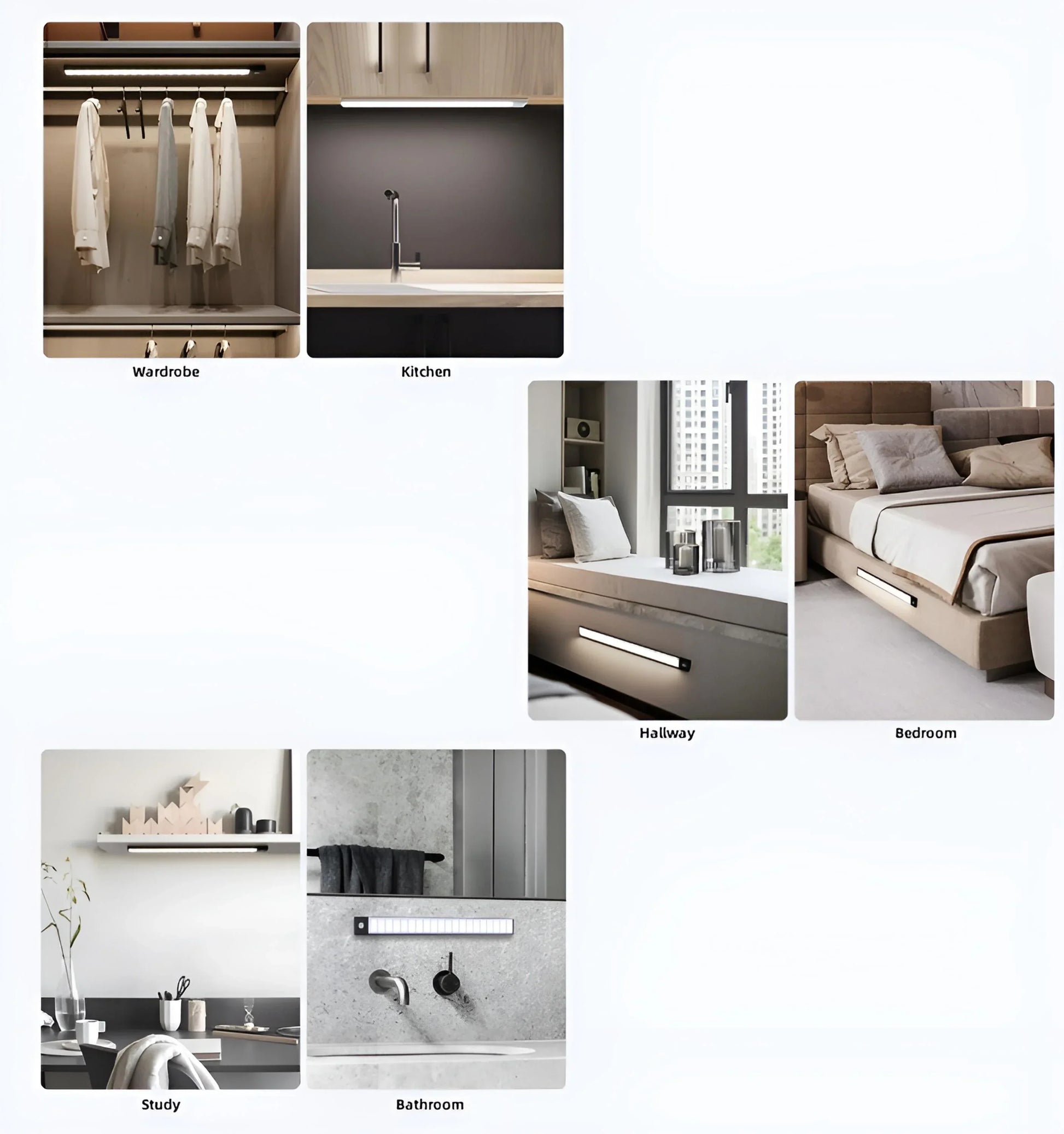 Motion Sensor Slim Light Bar - Auraolight