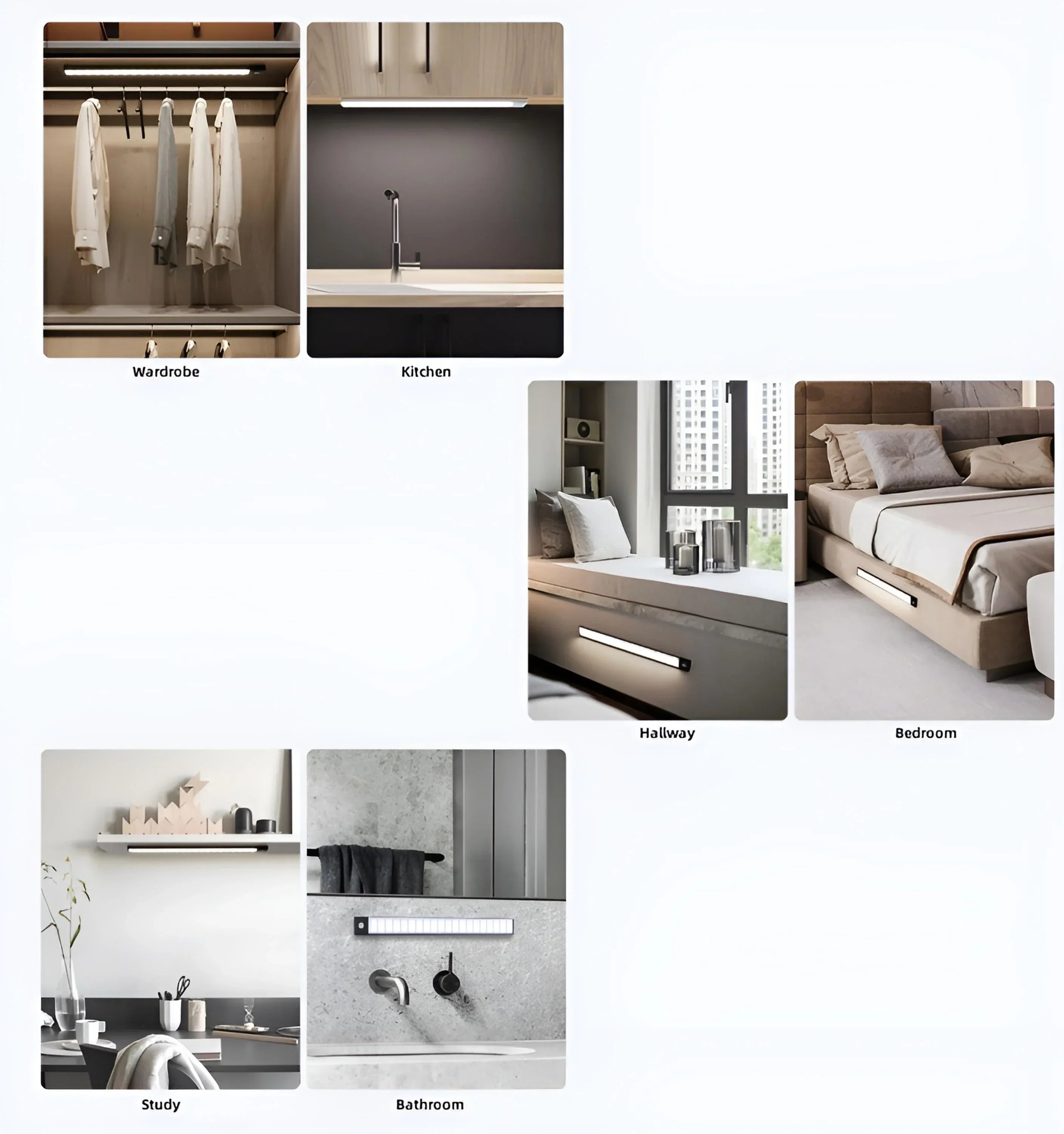 Motion Sensor Slim Light Bar - Auraolight