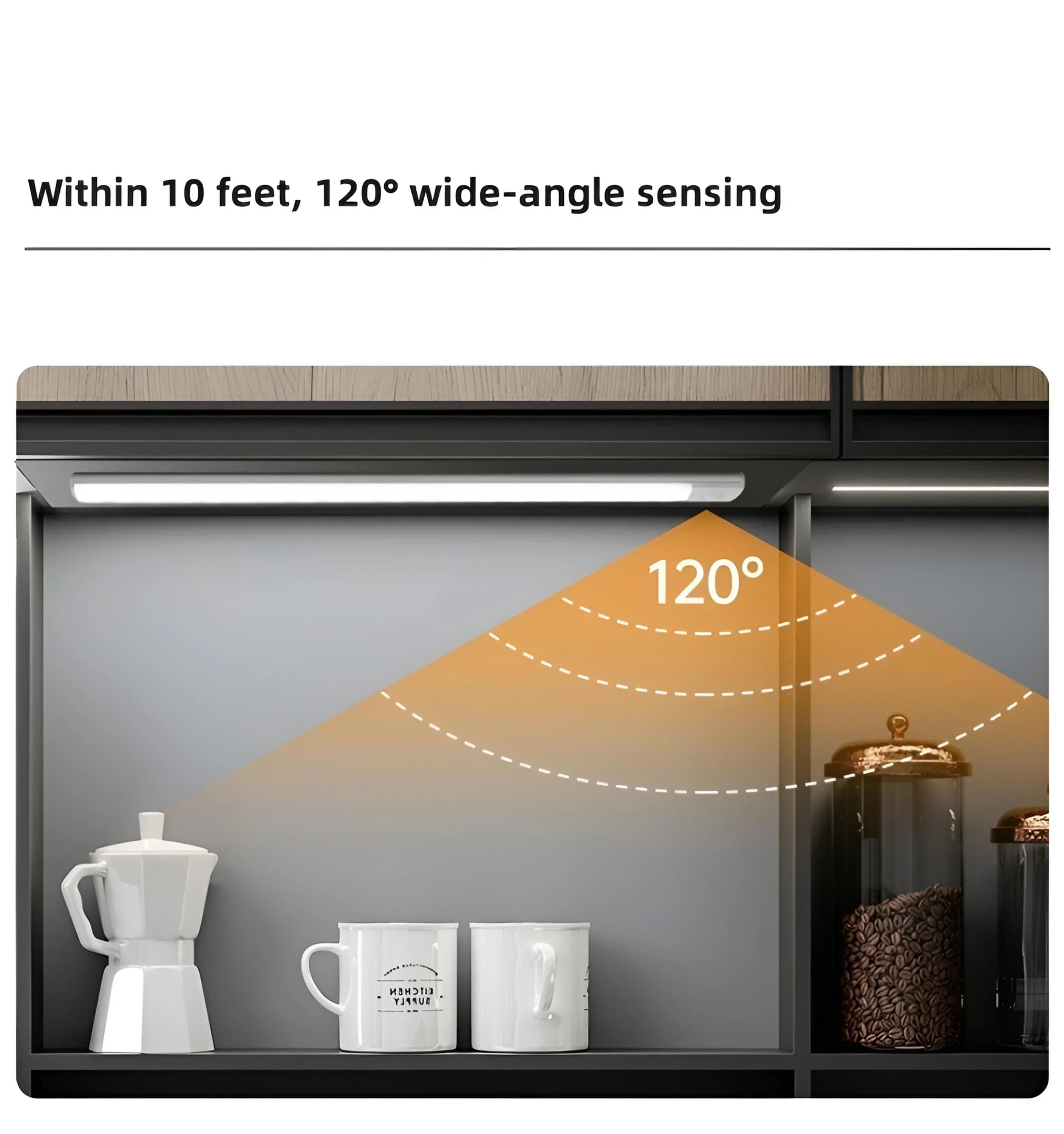 Motion Sensor Slim Light Bar - Auraolight