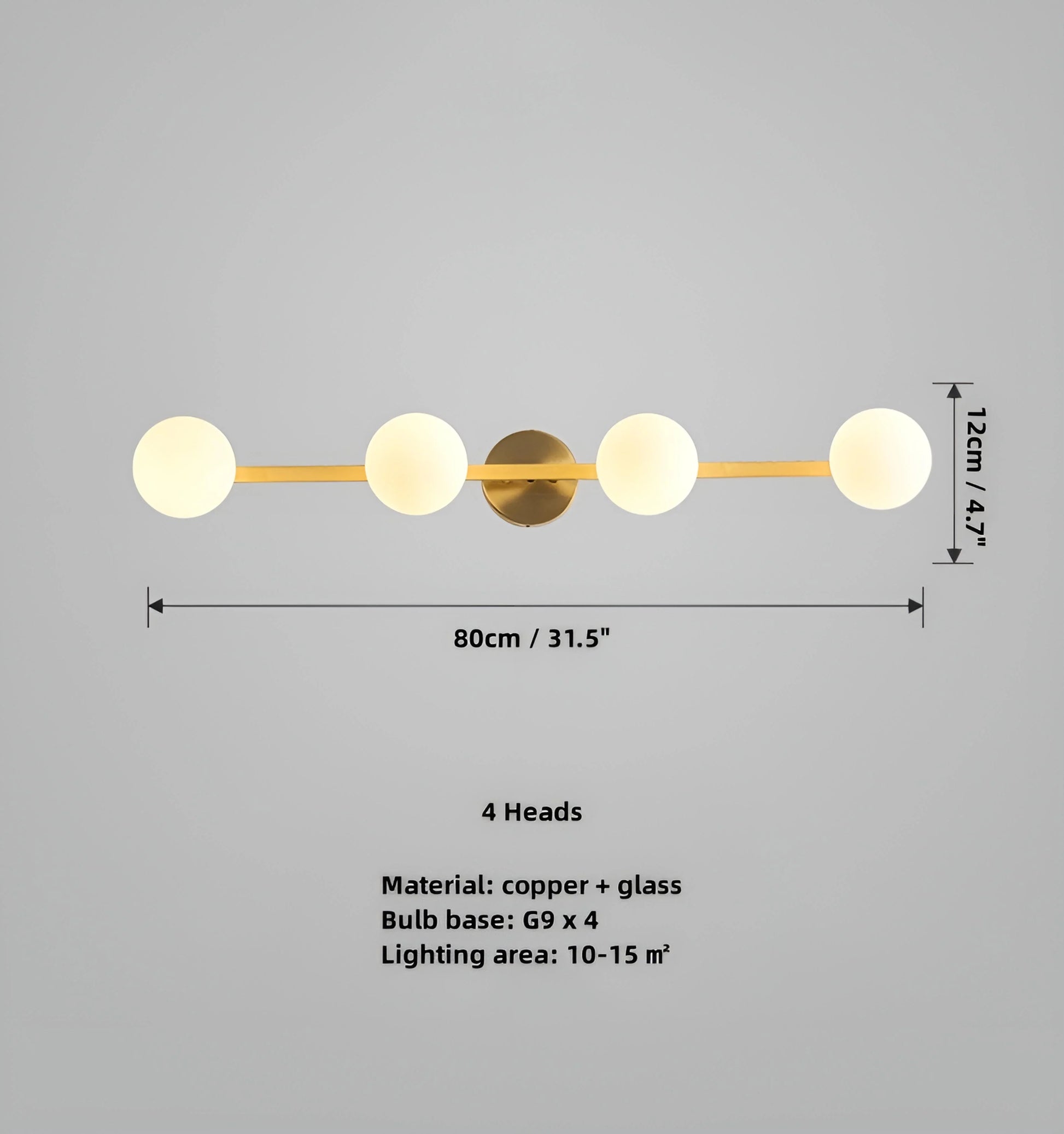 Nordic Bubble Vanity Light - Auraolight