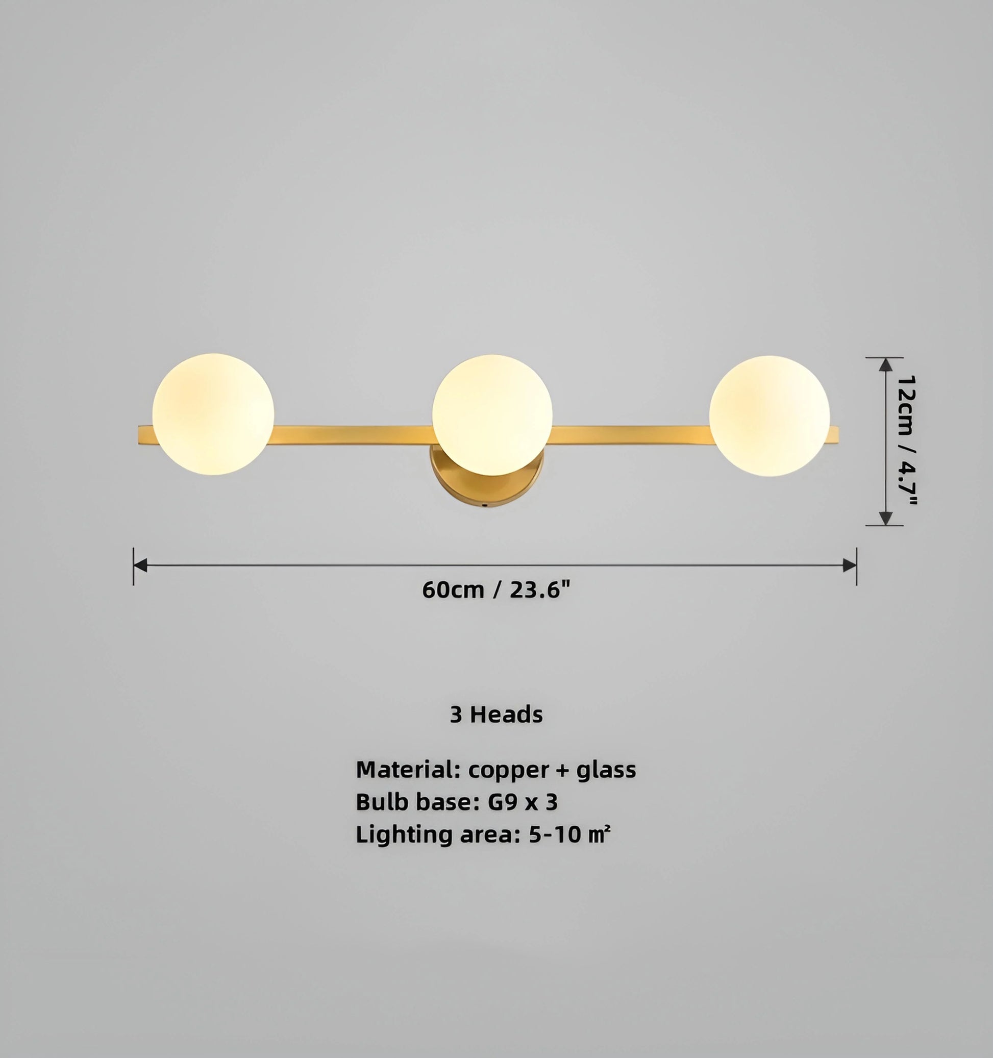 Nordic Bubble Vanity Light - Auraolight