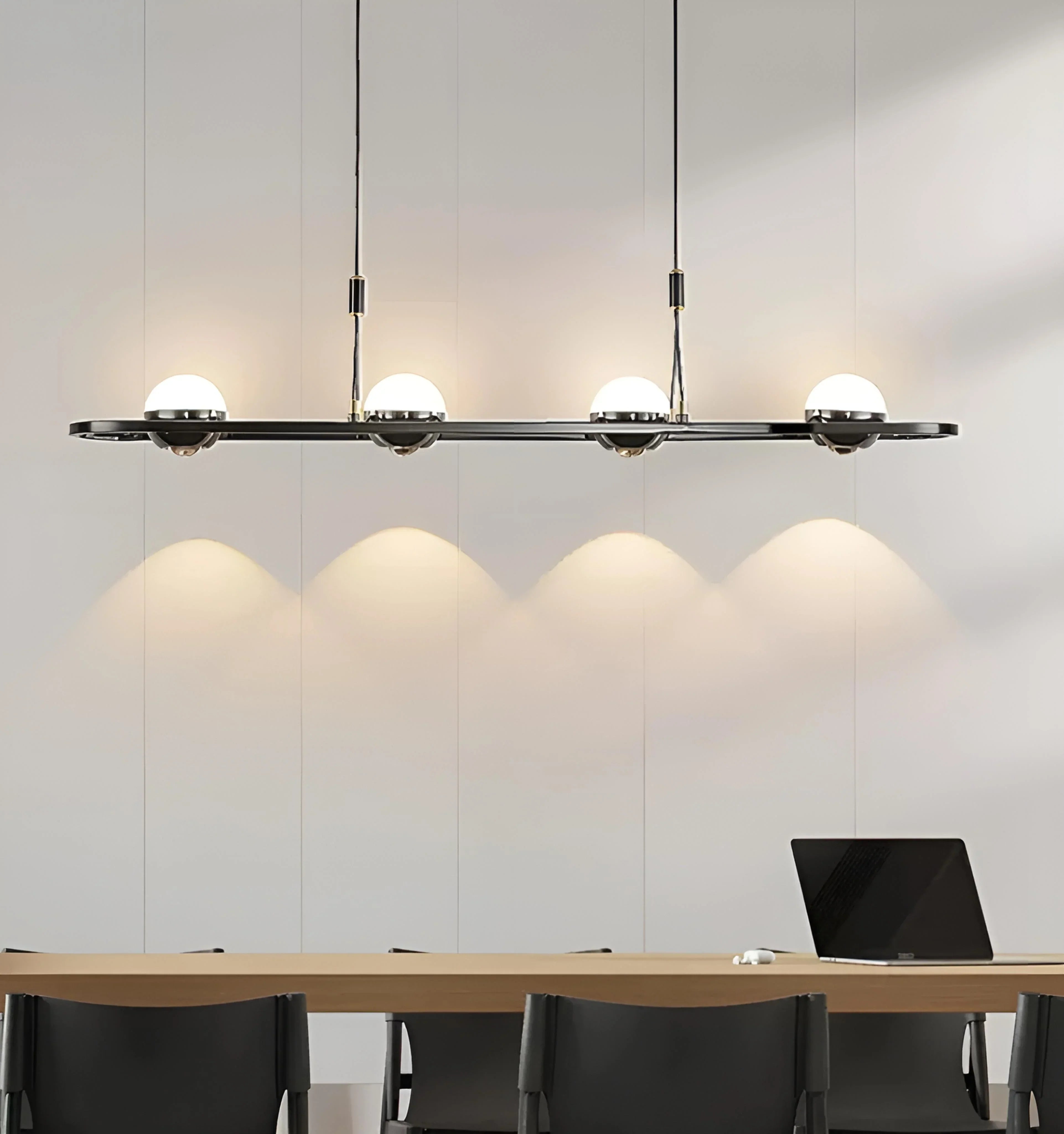 Nordic Planet Linear Chandelier - Auraolight