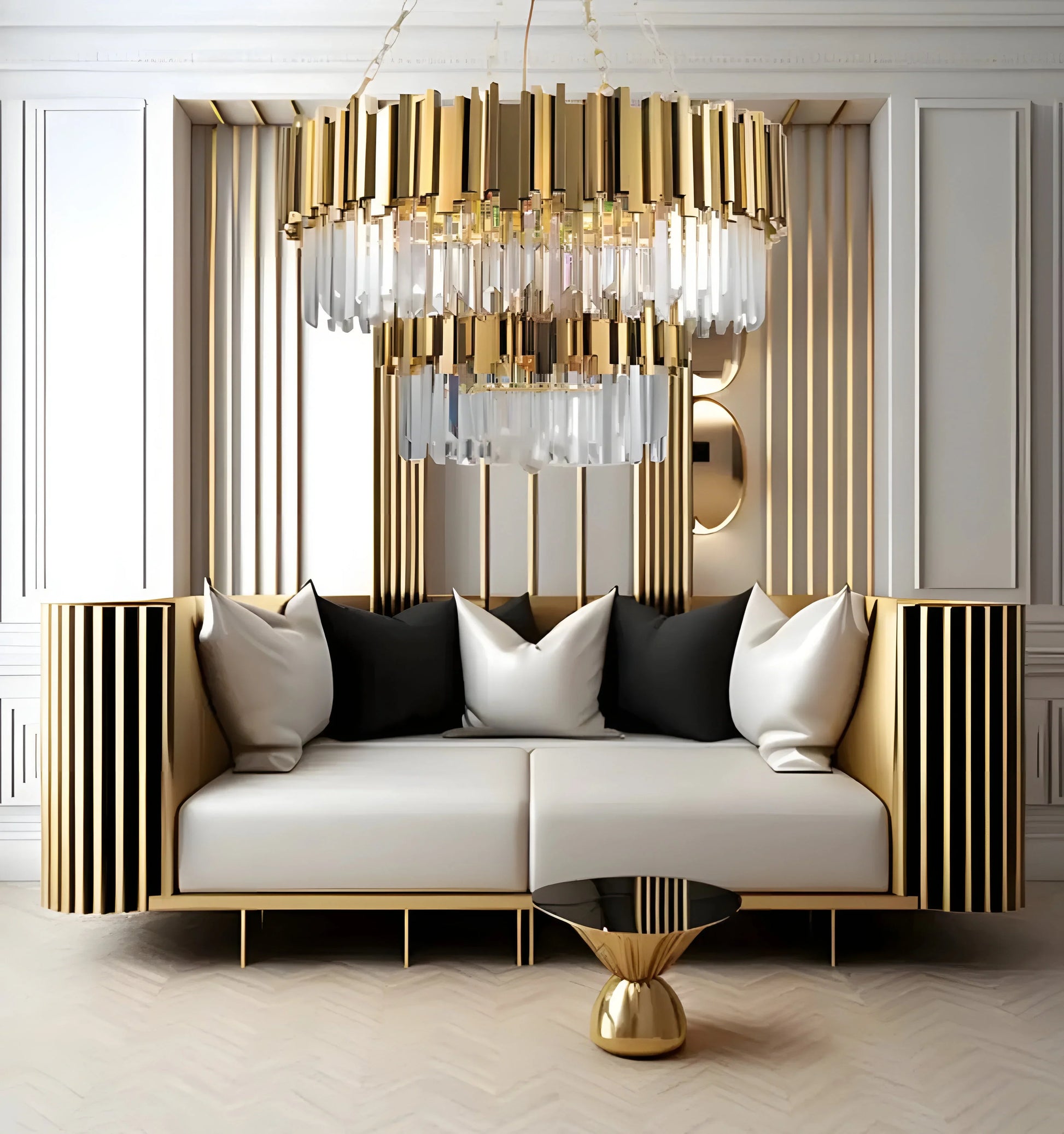 Queen Crystal Chandelier - Auraolight