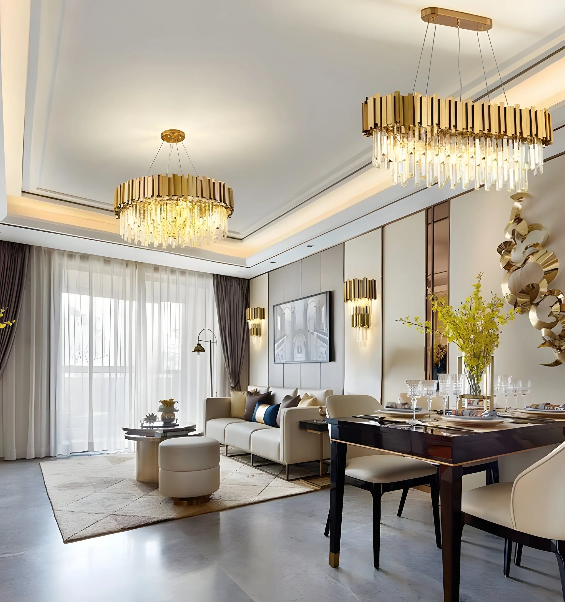 Queen Crystal Chandelier - Auraolight