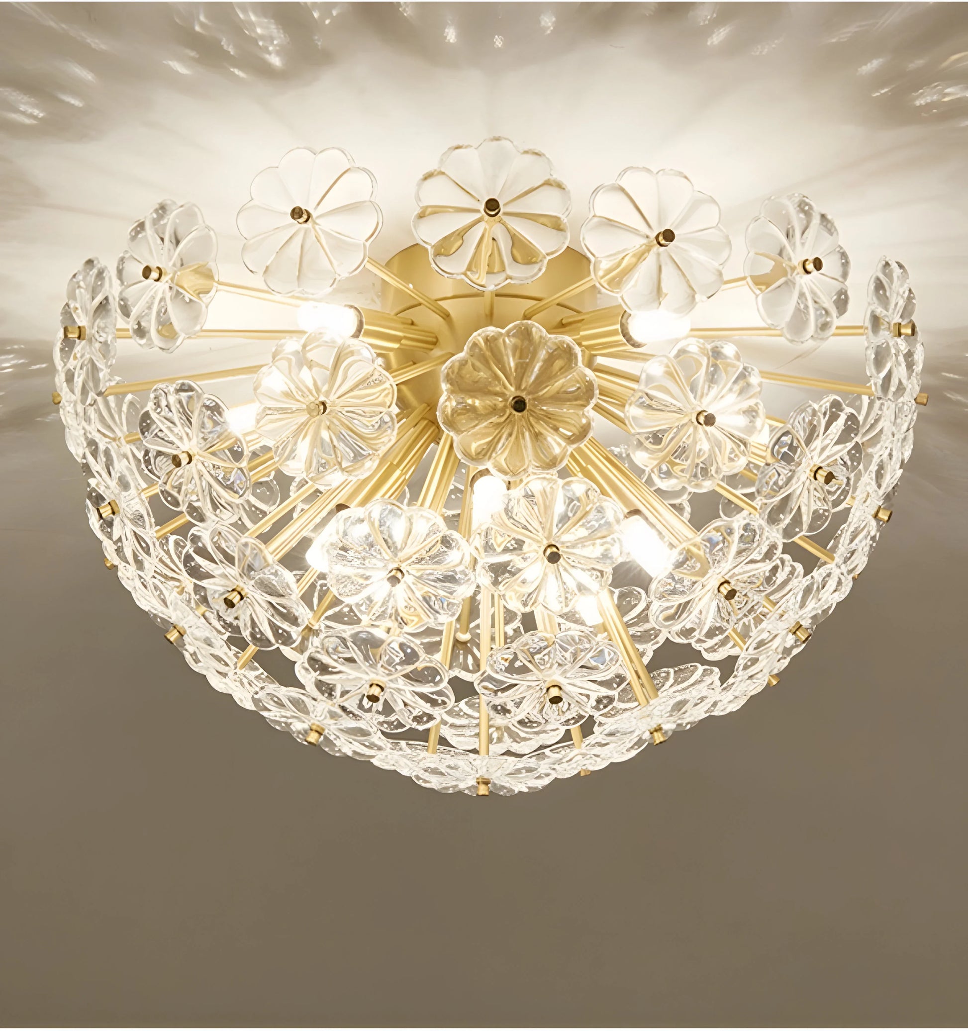 Romantic Flower Ceiling Light - Auraolight