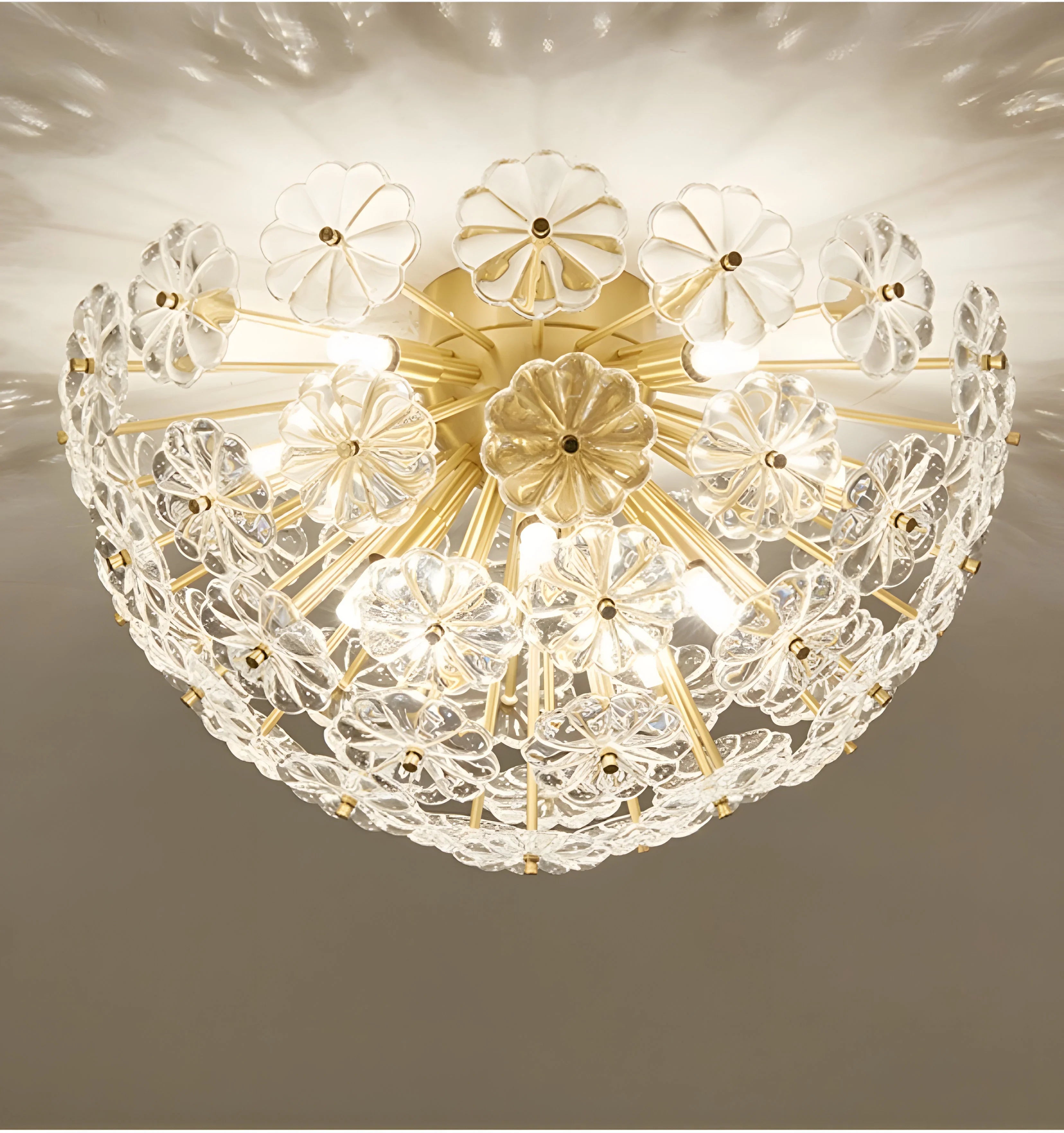 Romantic Flower Ceiling Light - Auraolight