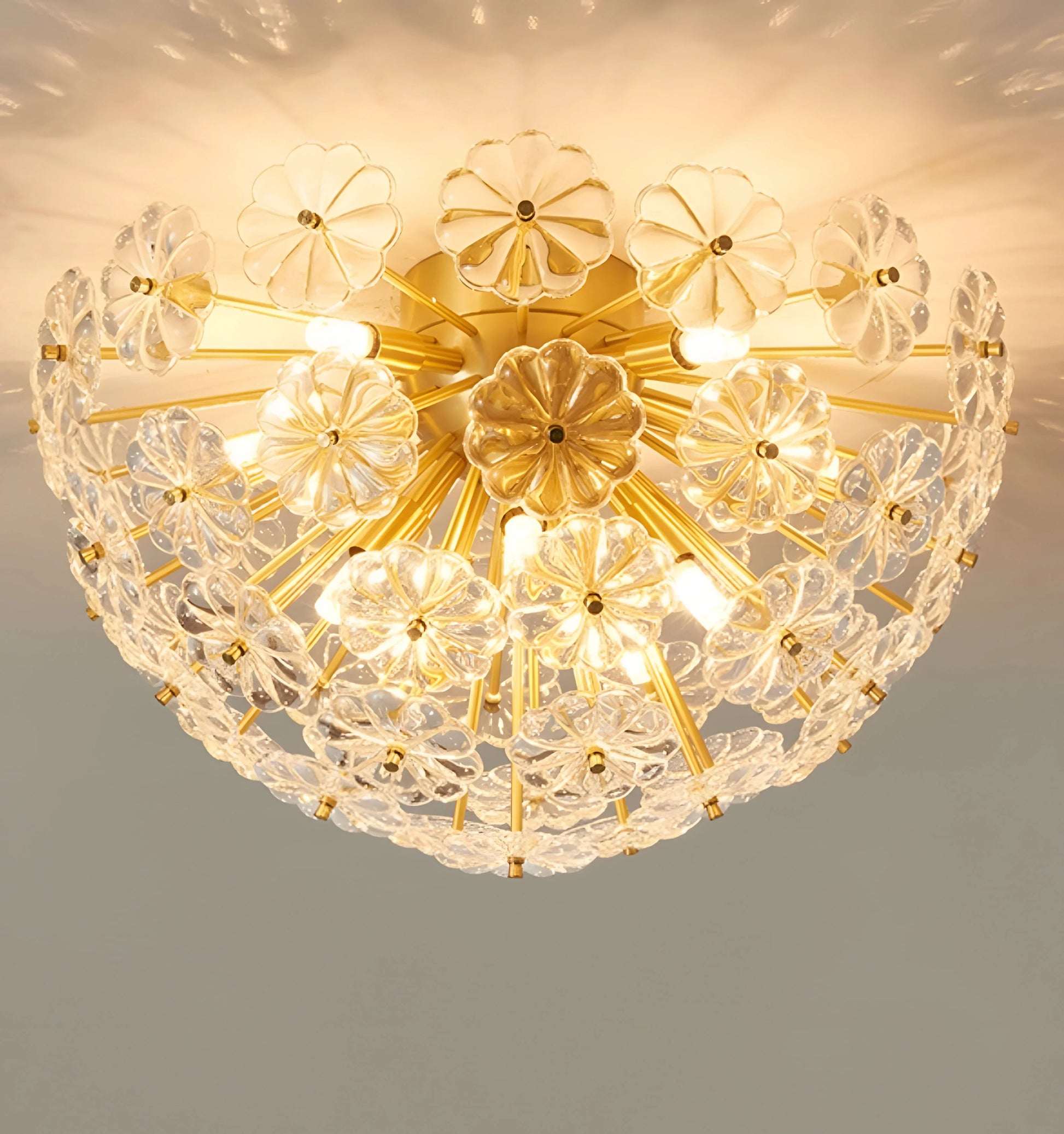 Romantic Flower Ceiling Light - Auraolight