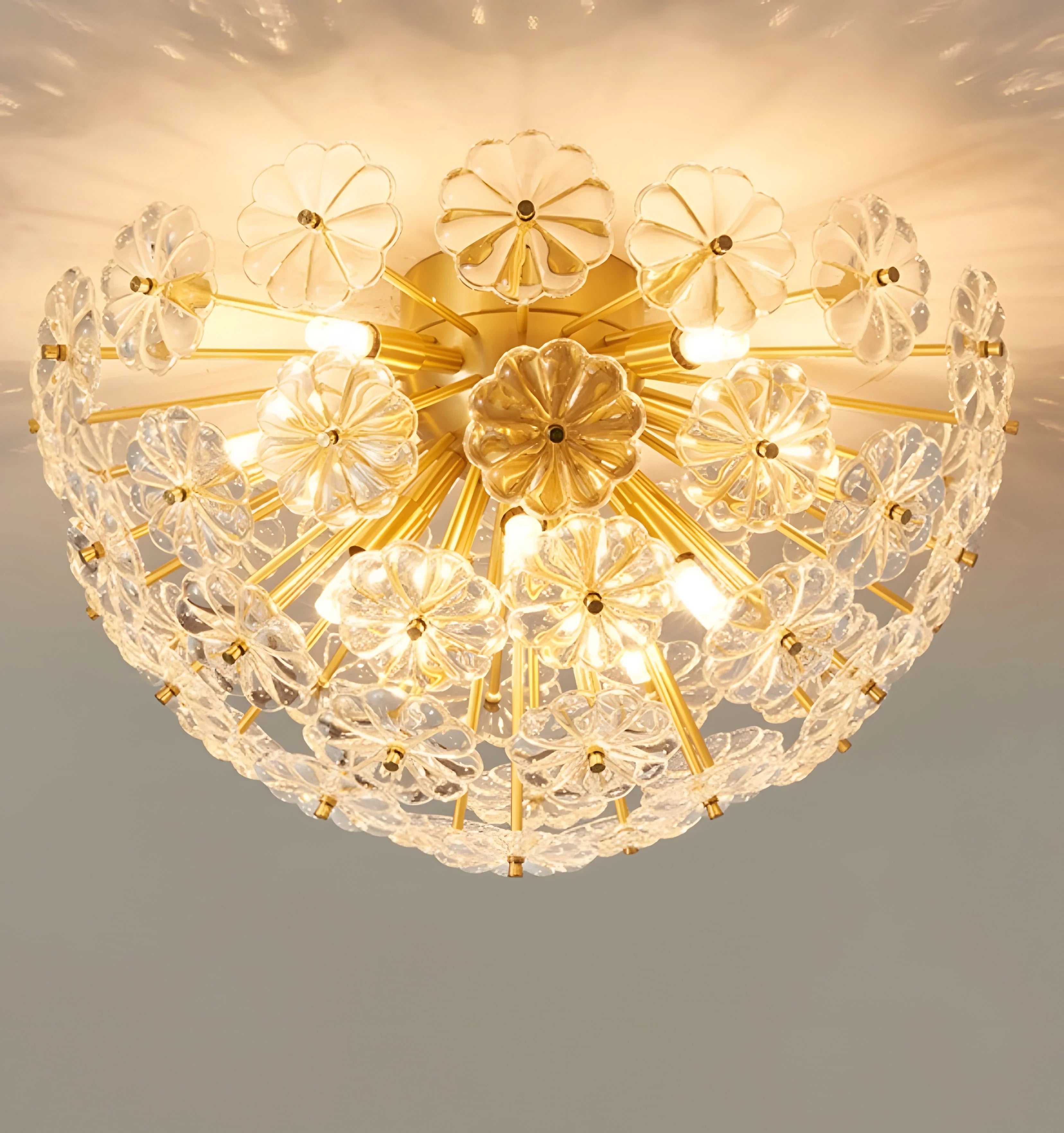 Romantic Flower Ceiling Light - Auraolight