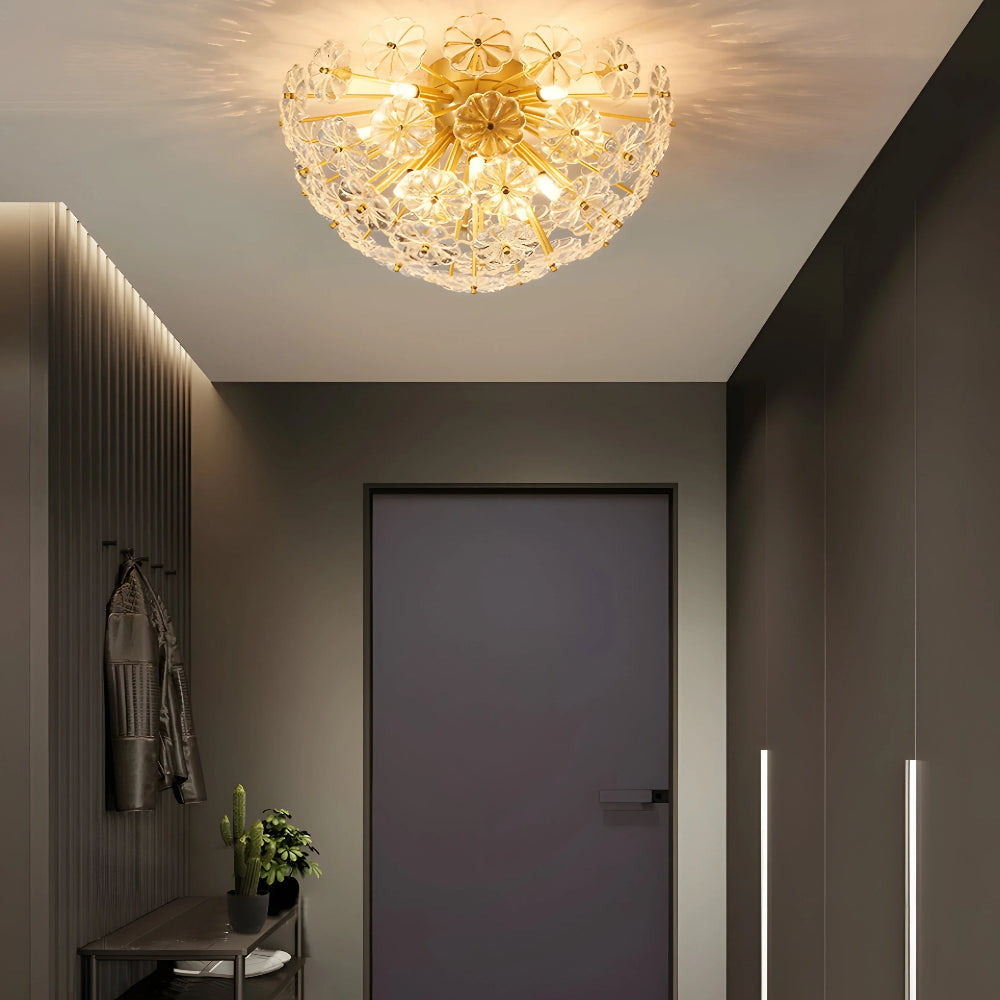Romantic Flower Ceiling Light - Auraolight