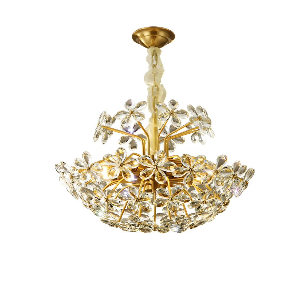 Romantic Flower Chandelier - Auraolight