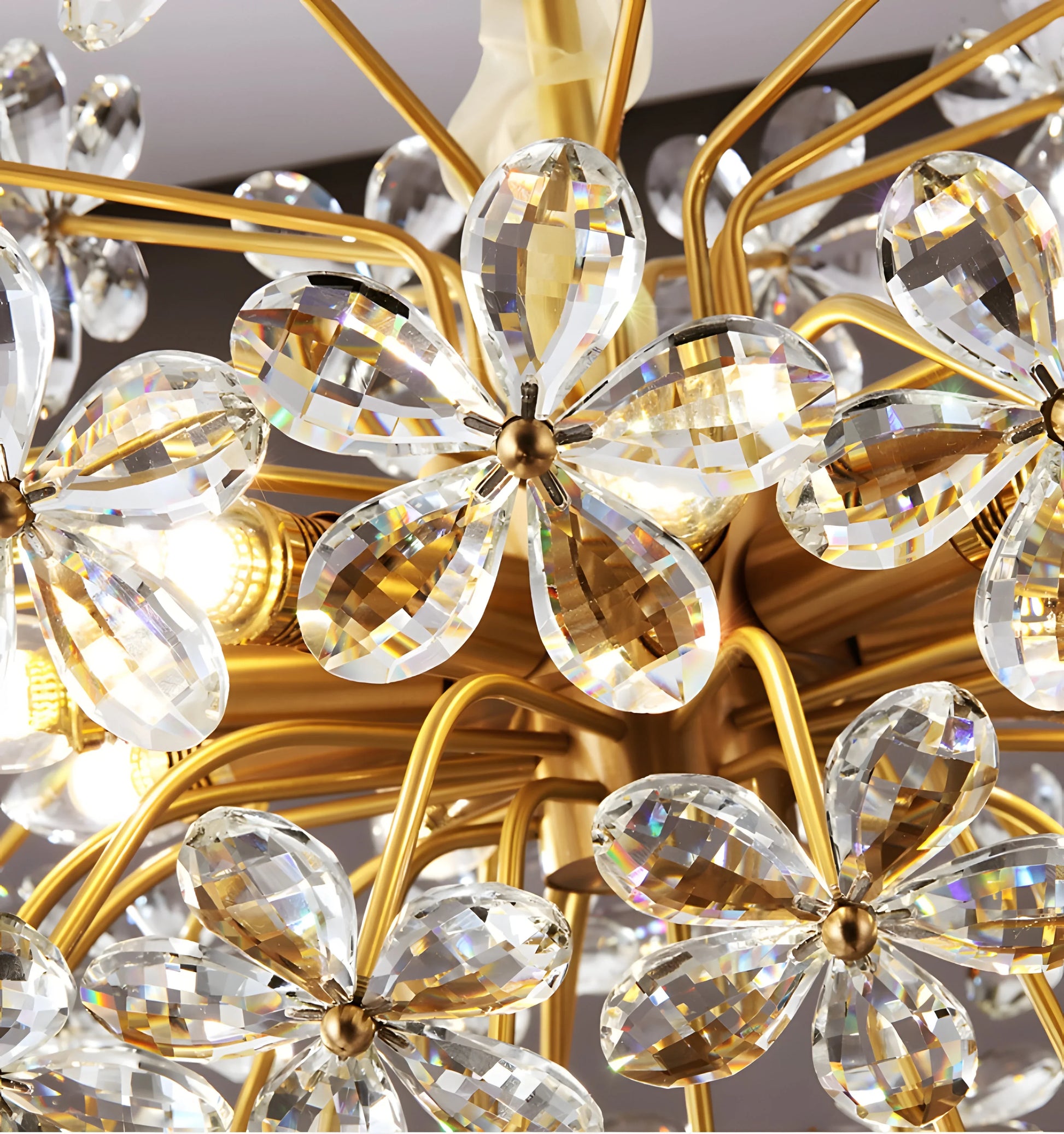 Romantic Flower Chandelier - Auraolight