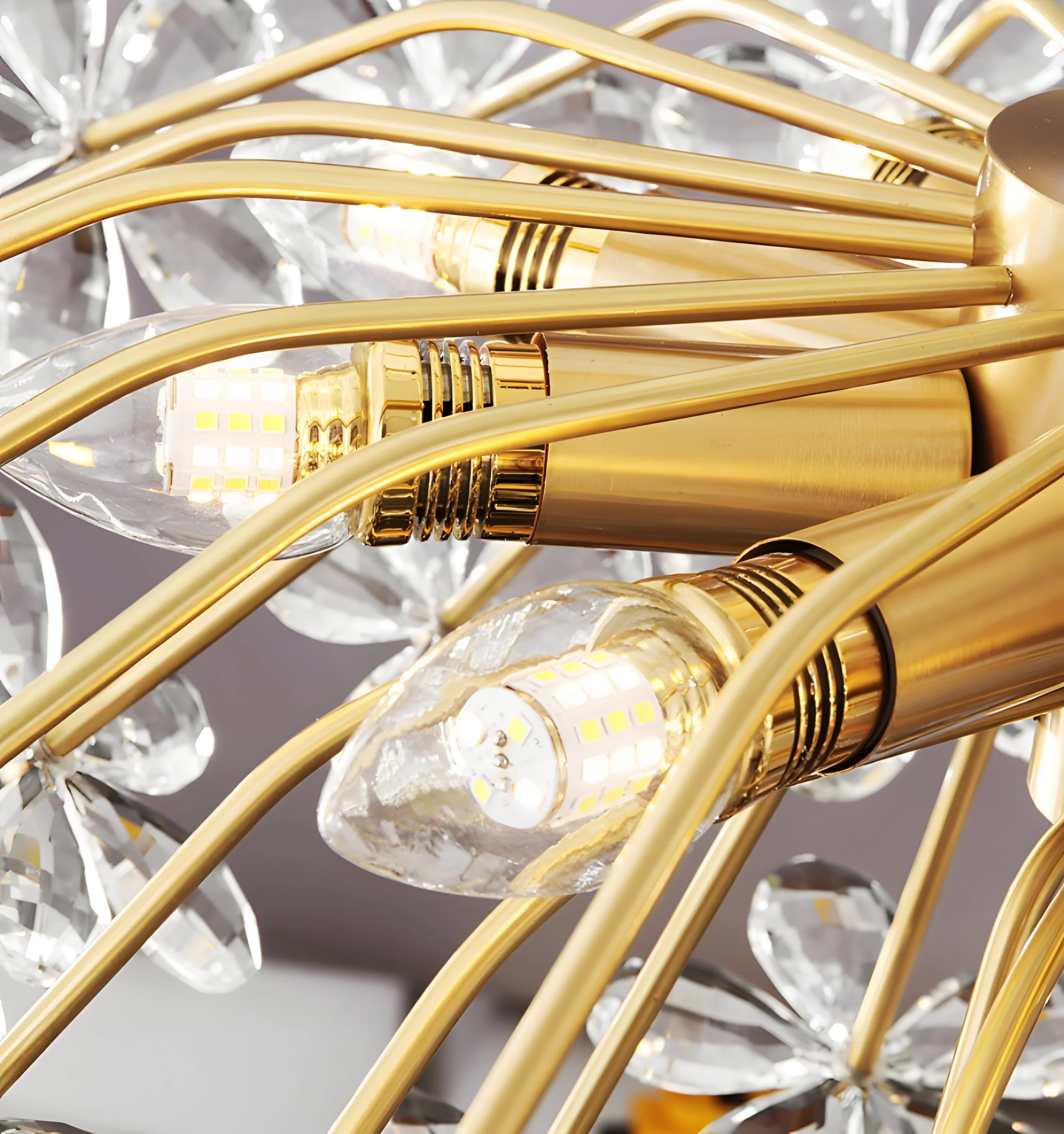 Romantic Flower Chandelier - Auraolight