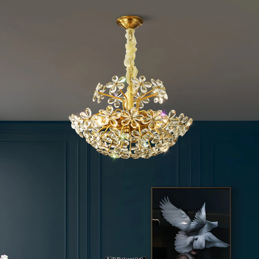 Romantic Flower Chandelier - Auraolight