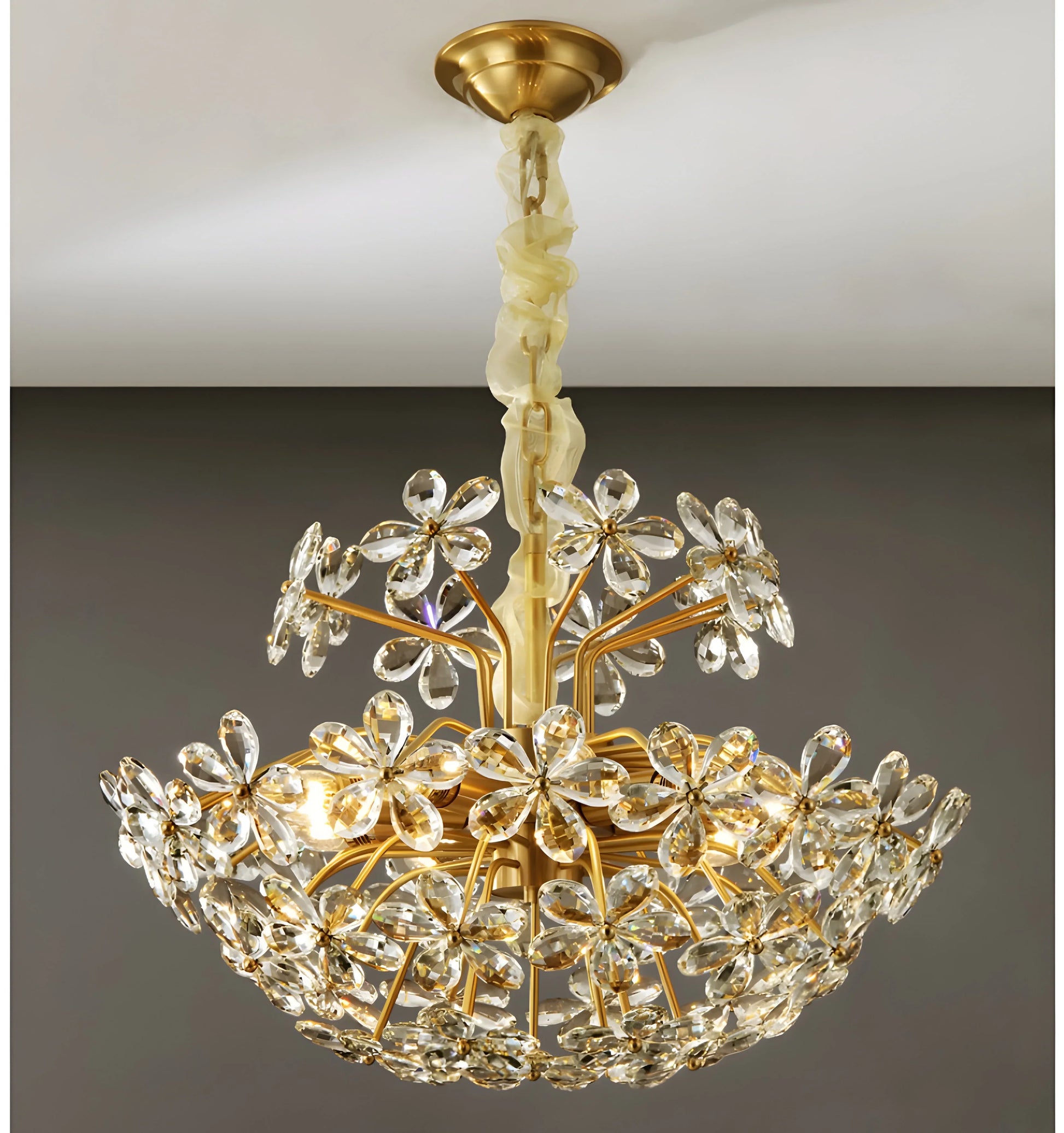 Romantic Flower Chandelier - Auraolight