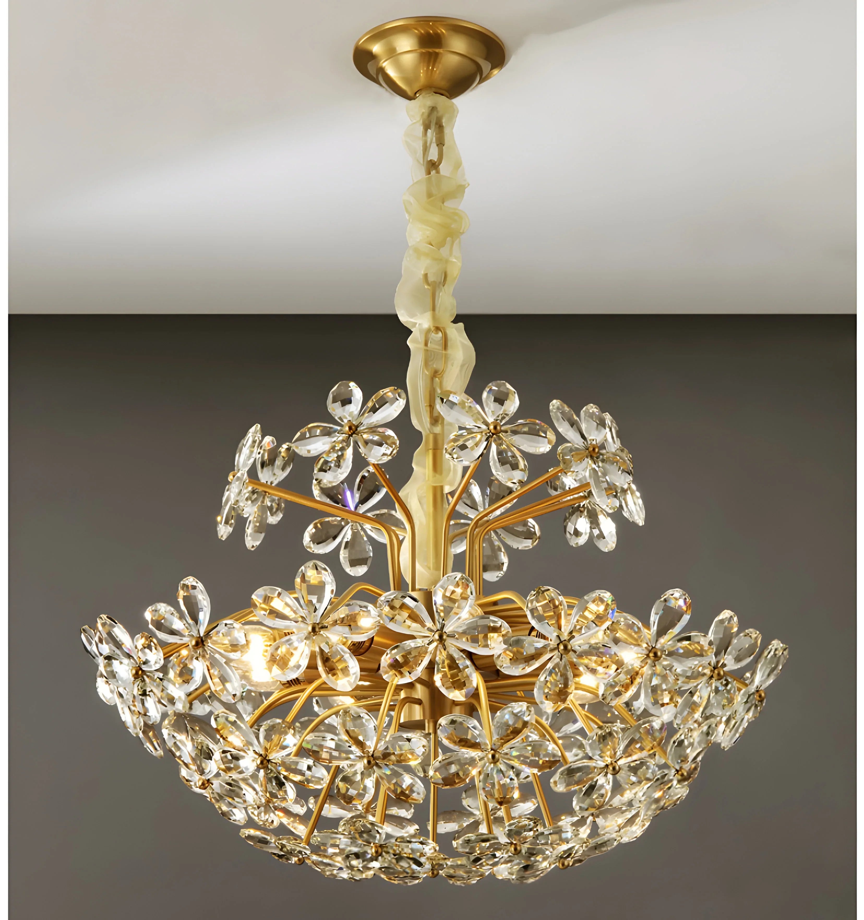 Romantic Flower Chandelier - Auraolight
