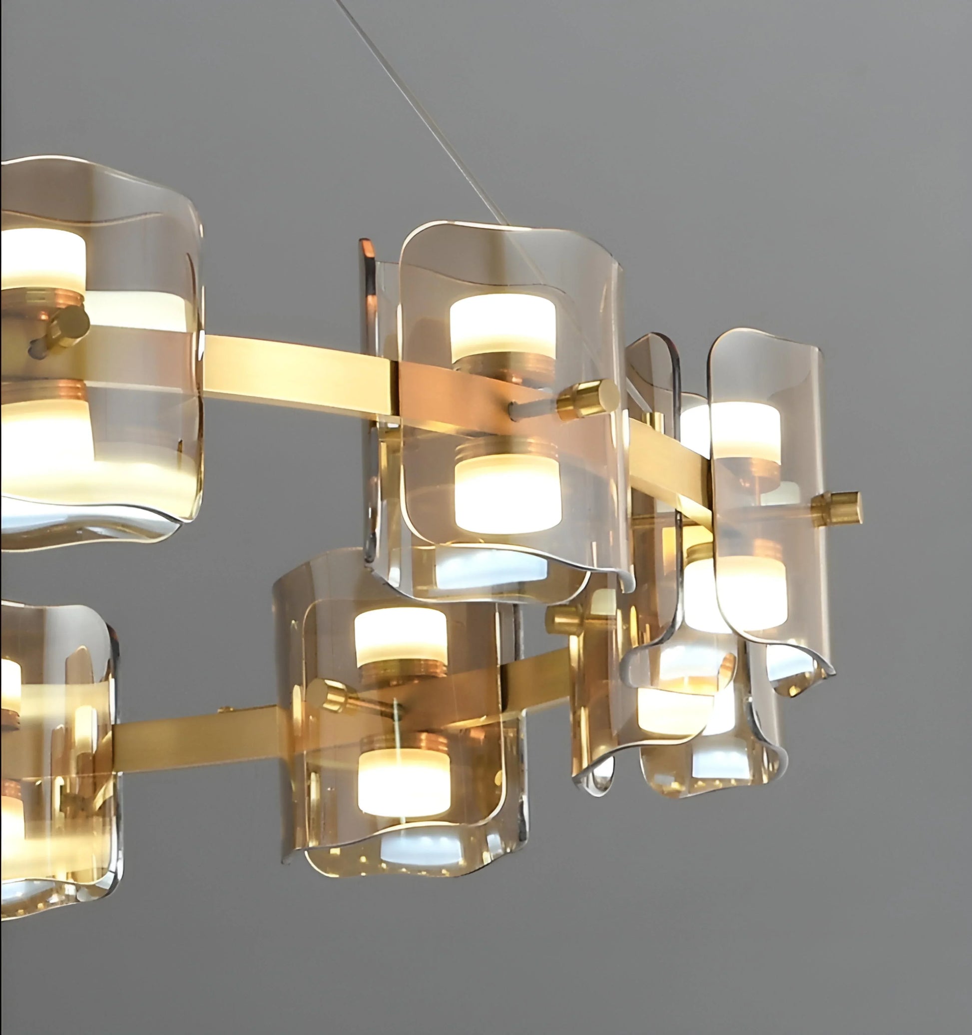 Round Corlota Chandelier - Auraolight
