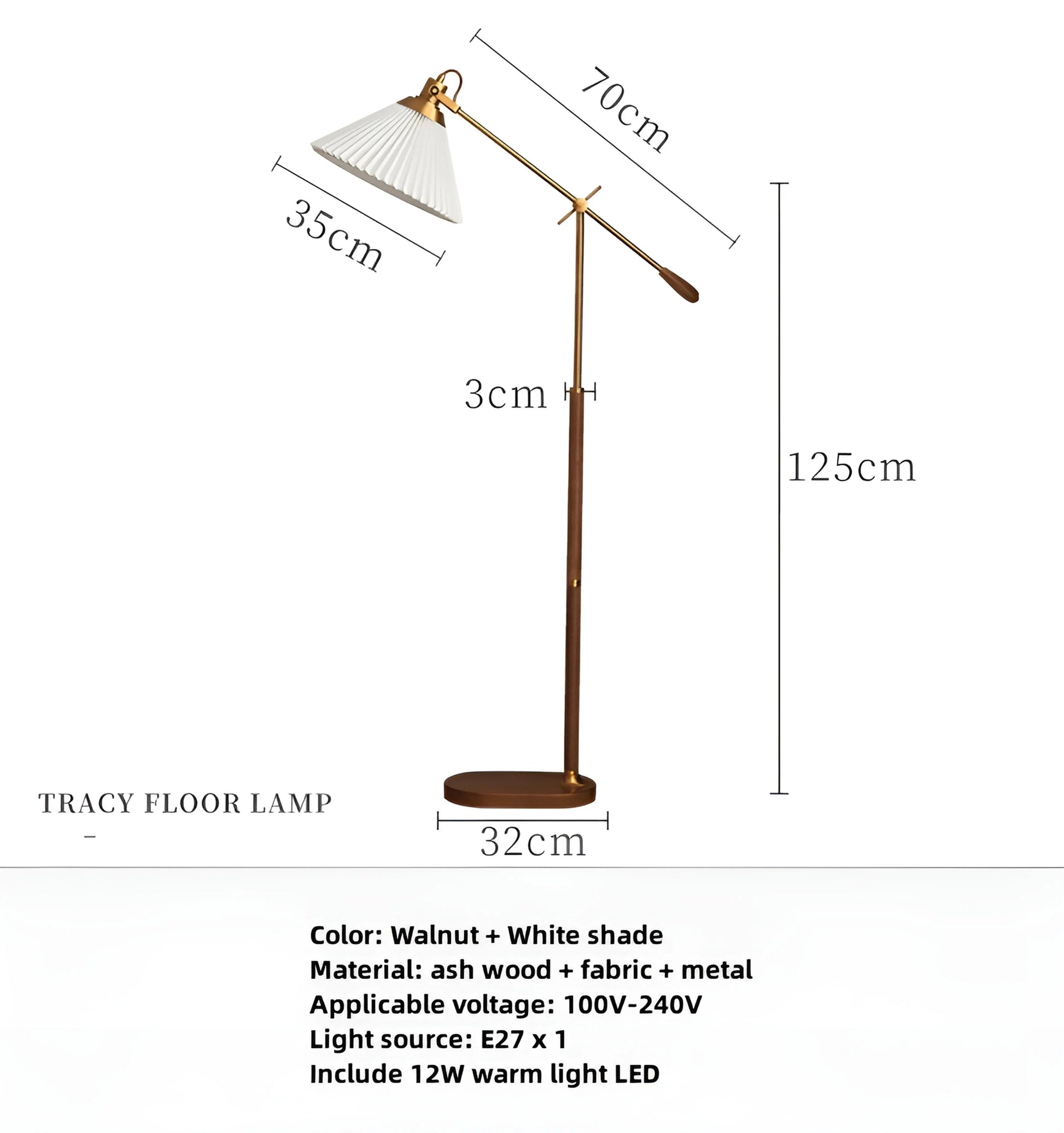 Tracy Floor Lamp - Auraolight