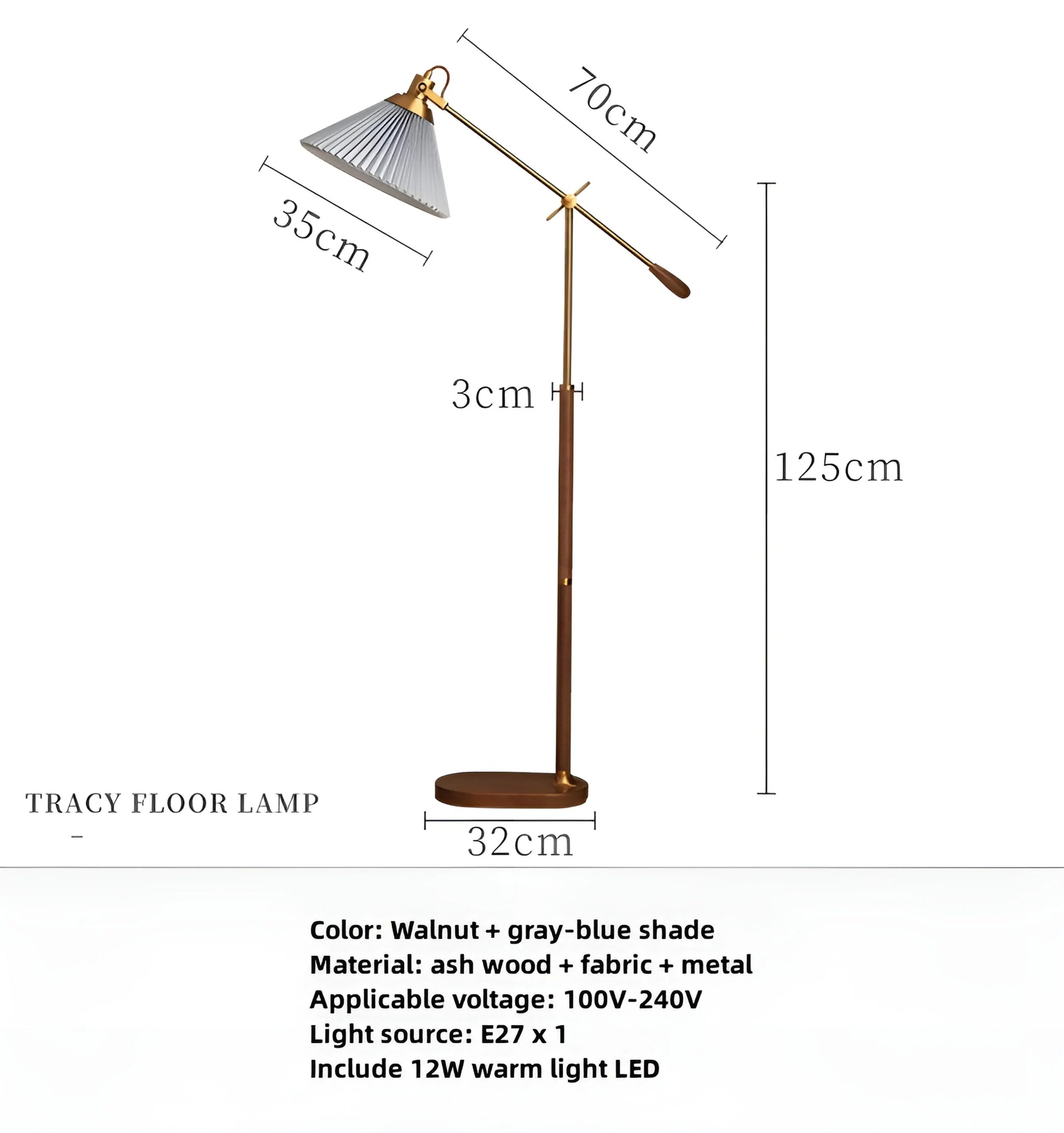 Tracy Floor Lamp - Auraolight