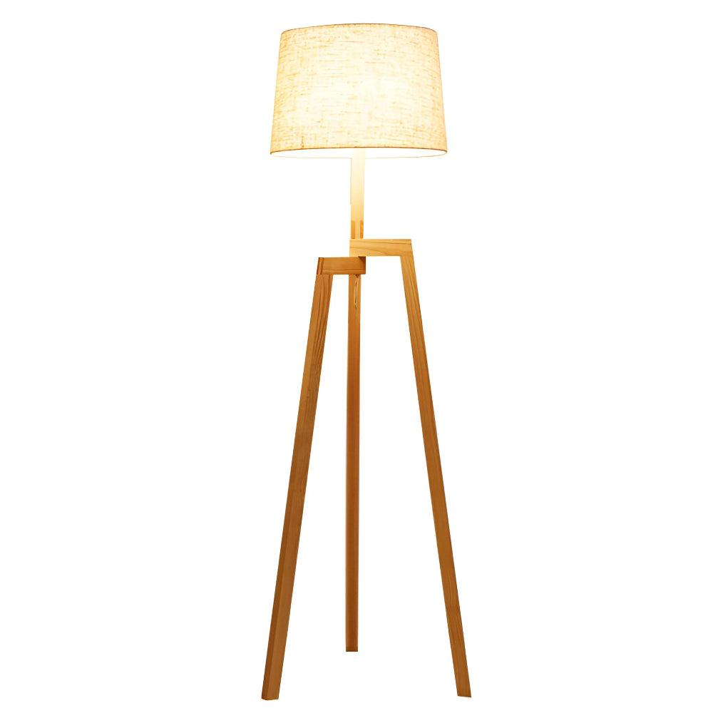 Wooden Tripod Floor Lamp - Auraolight